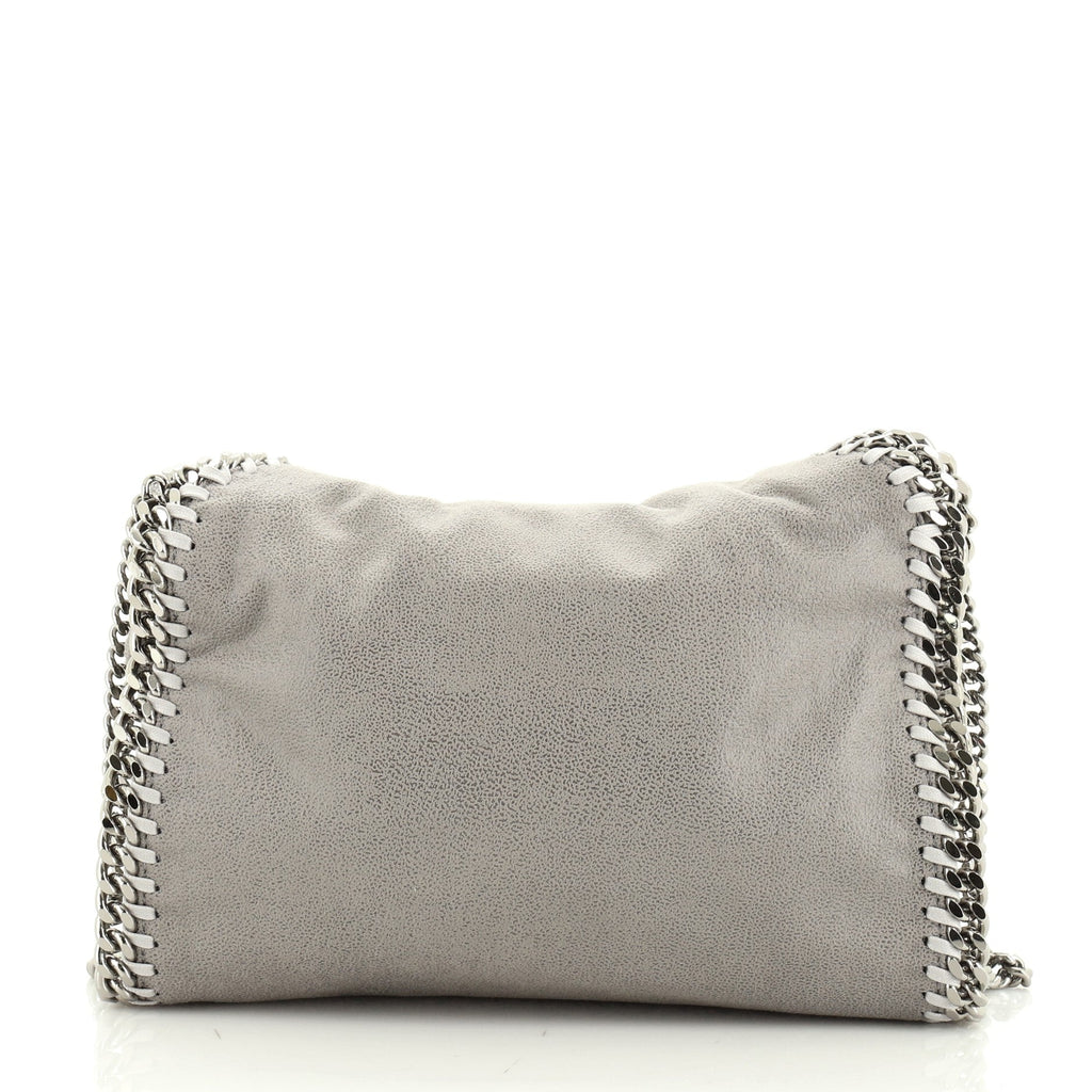 Falabella Fold Over Crossbody Bag Shaggy Deer Mini