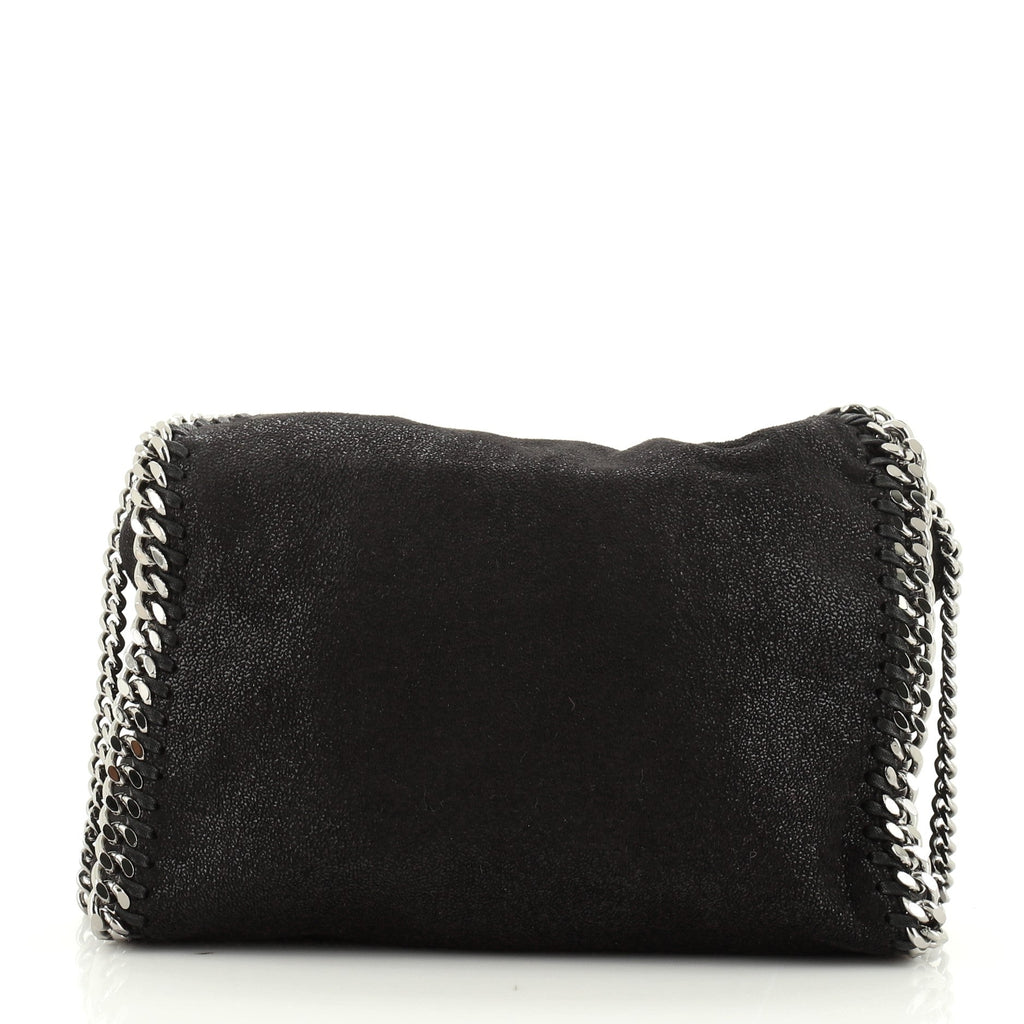 Falabella Fold Over Crossbody Bag Shaggy Deer Mini