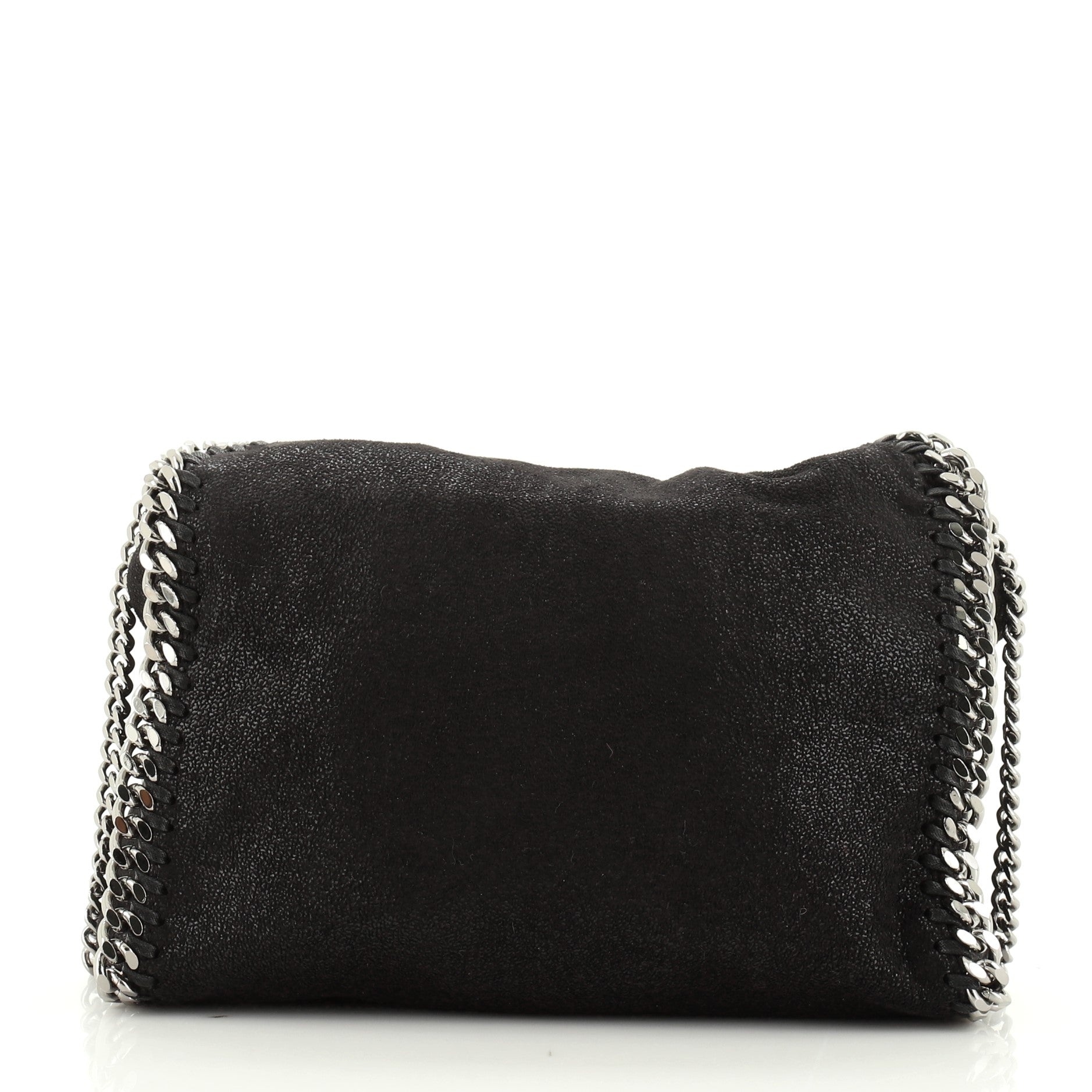 Falabella Fold Over Crossbody Bag Shaggy Deer Mini