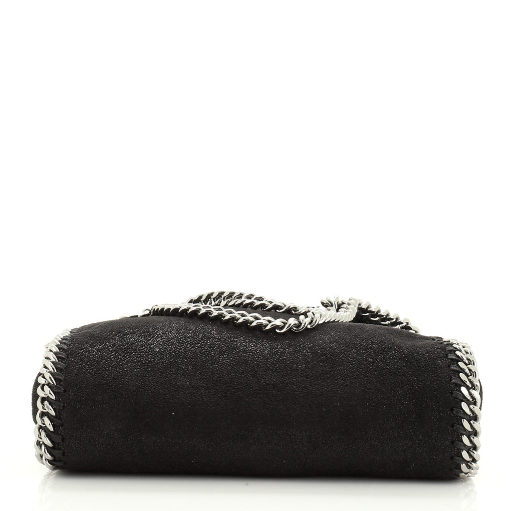 Falabella Fold Over Crossbody Bag Shaggy Deer Mini