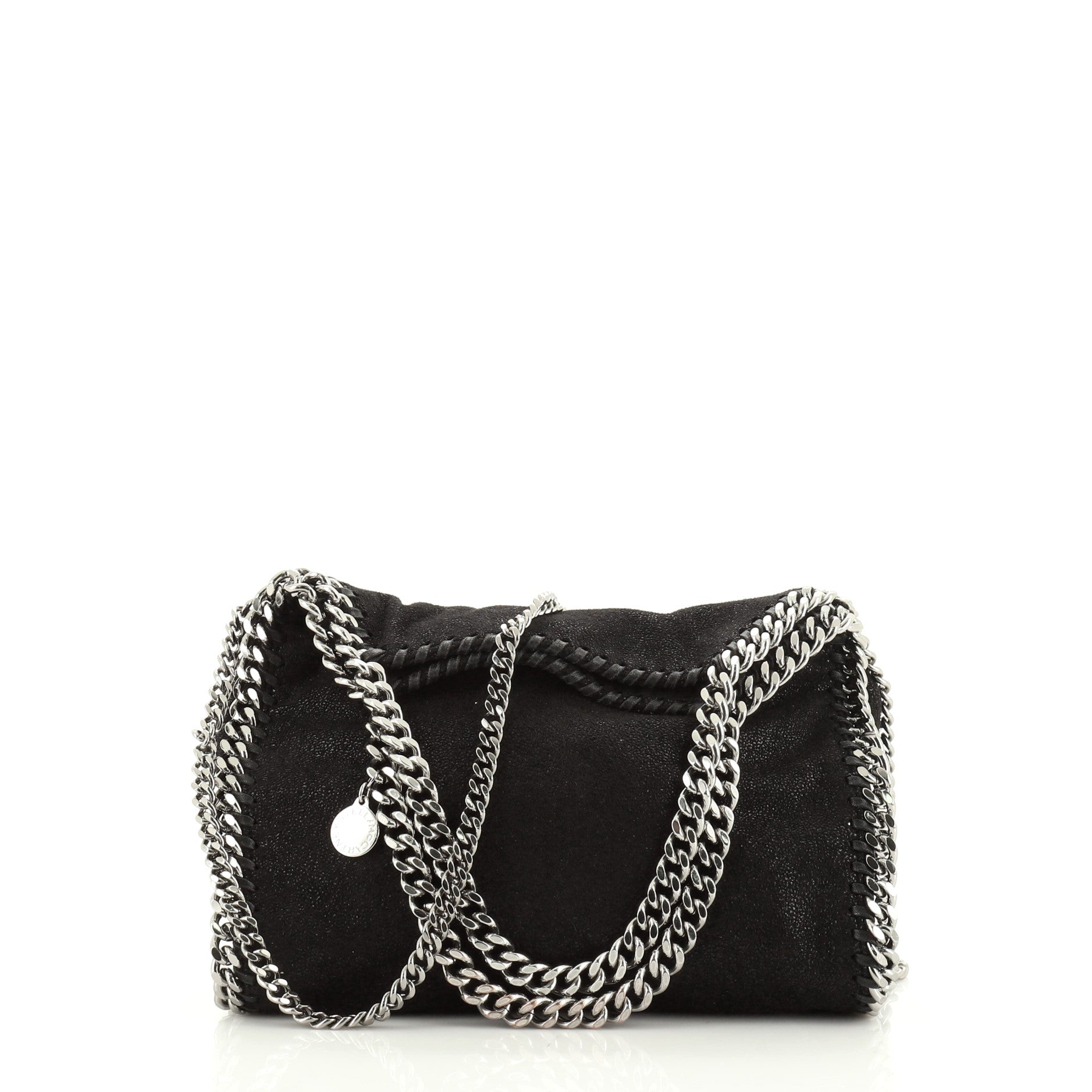 Falabella Fold Over Crossbody Bag Shaggy Deer Mini