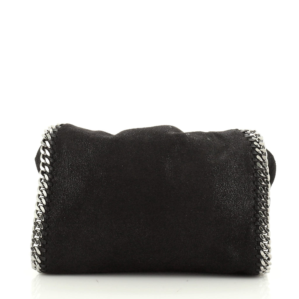 Falabella Fold Over Crossbody Bag Shaggy Deer Mini
