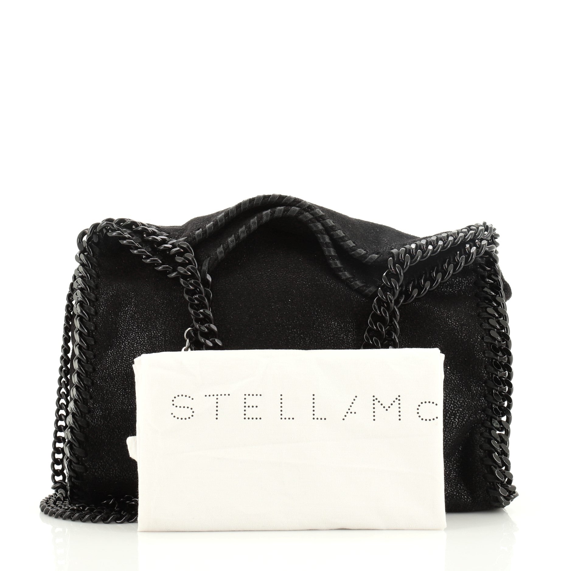 Falabella Fold Over Crossbody Bag Shaggy Deer Mini