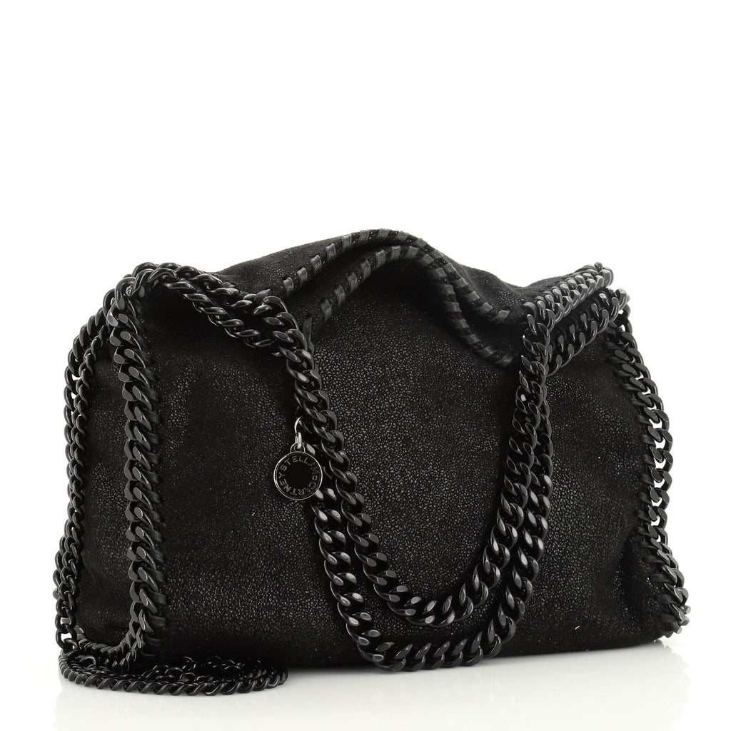 Falabella Fold Over Crossbody Bag Shaggy Deer Mini
