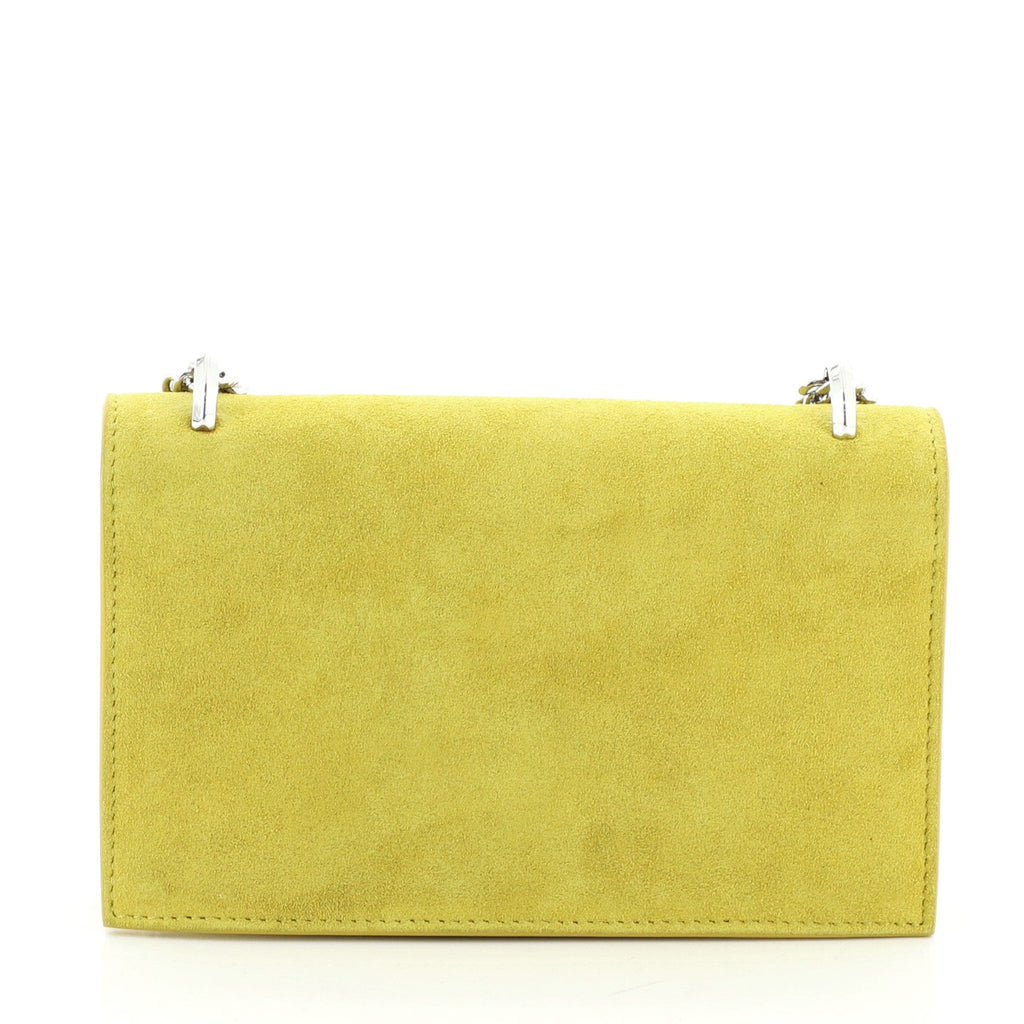 Paris Crossbody Bag Suede with Crystals Mini