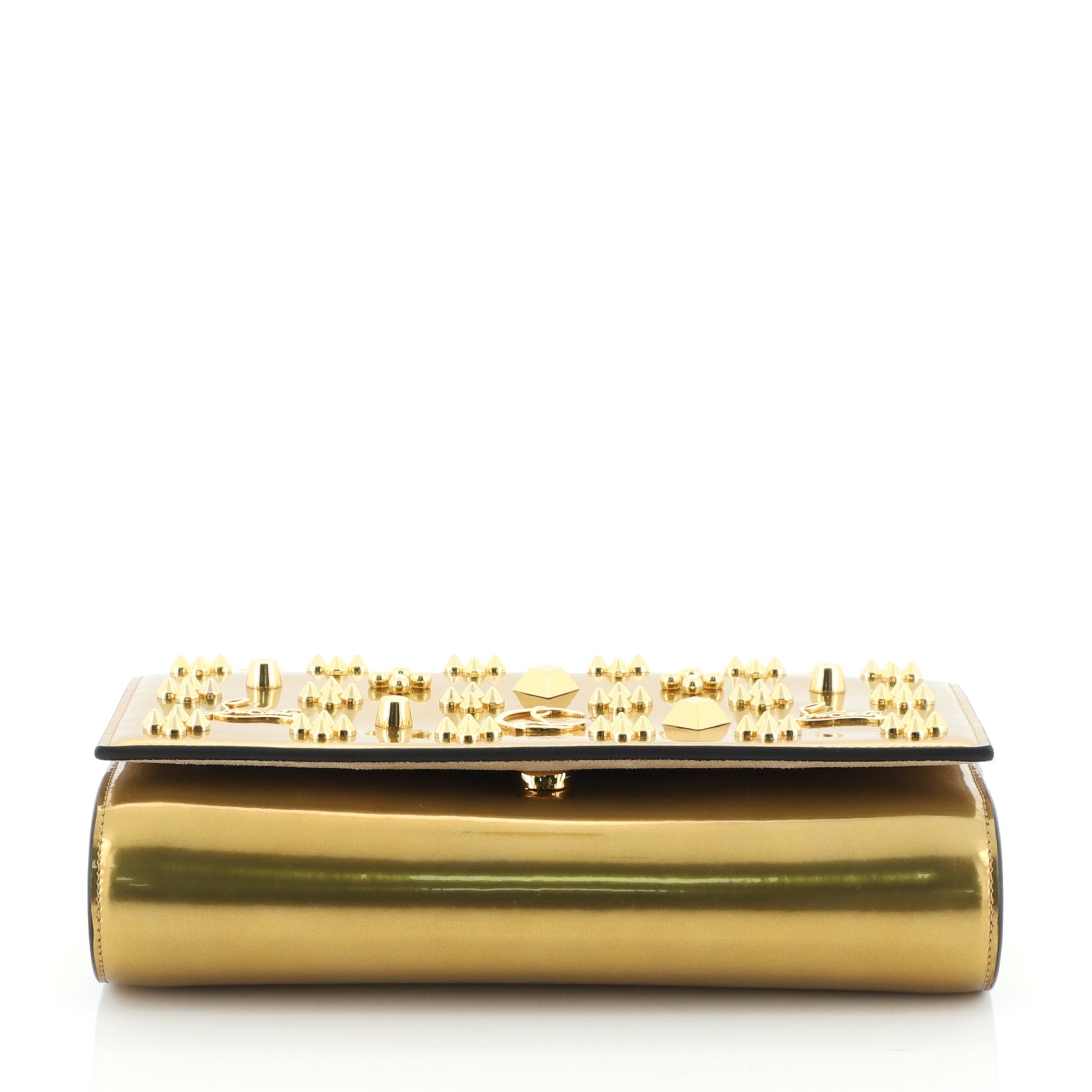Paloma Clutch Embellished Leather Small