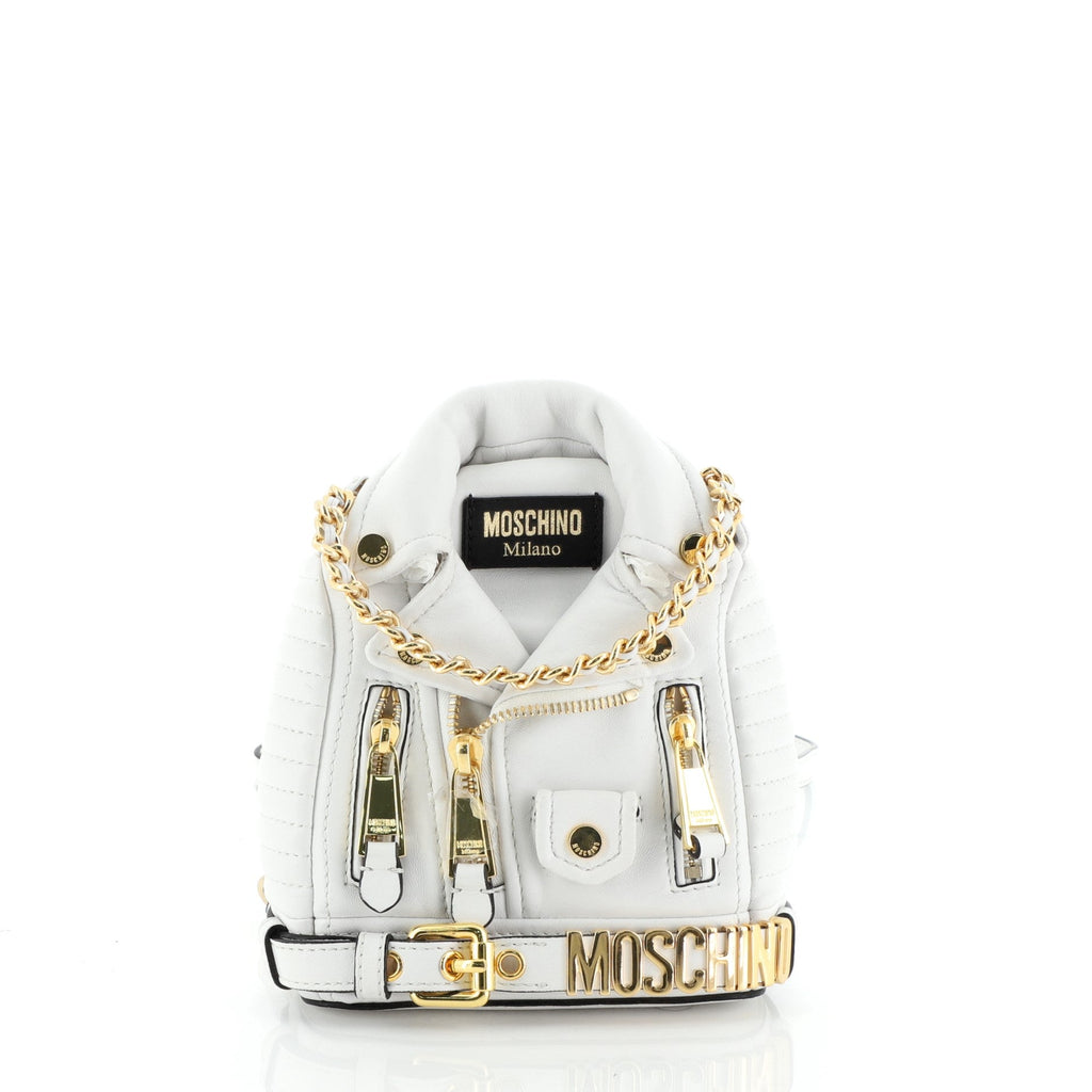 Moto Jacket Backpack Leather Mini
