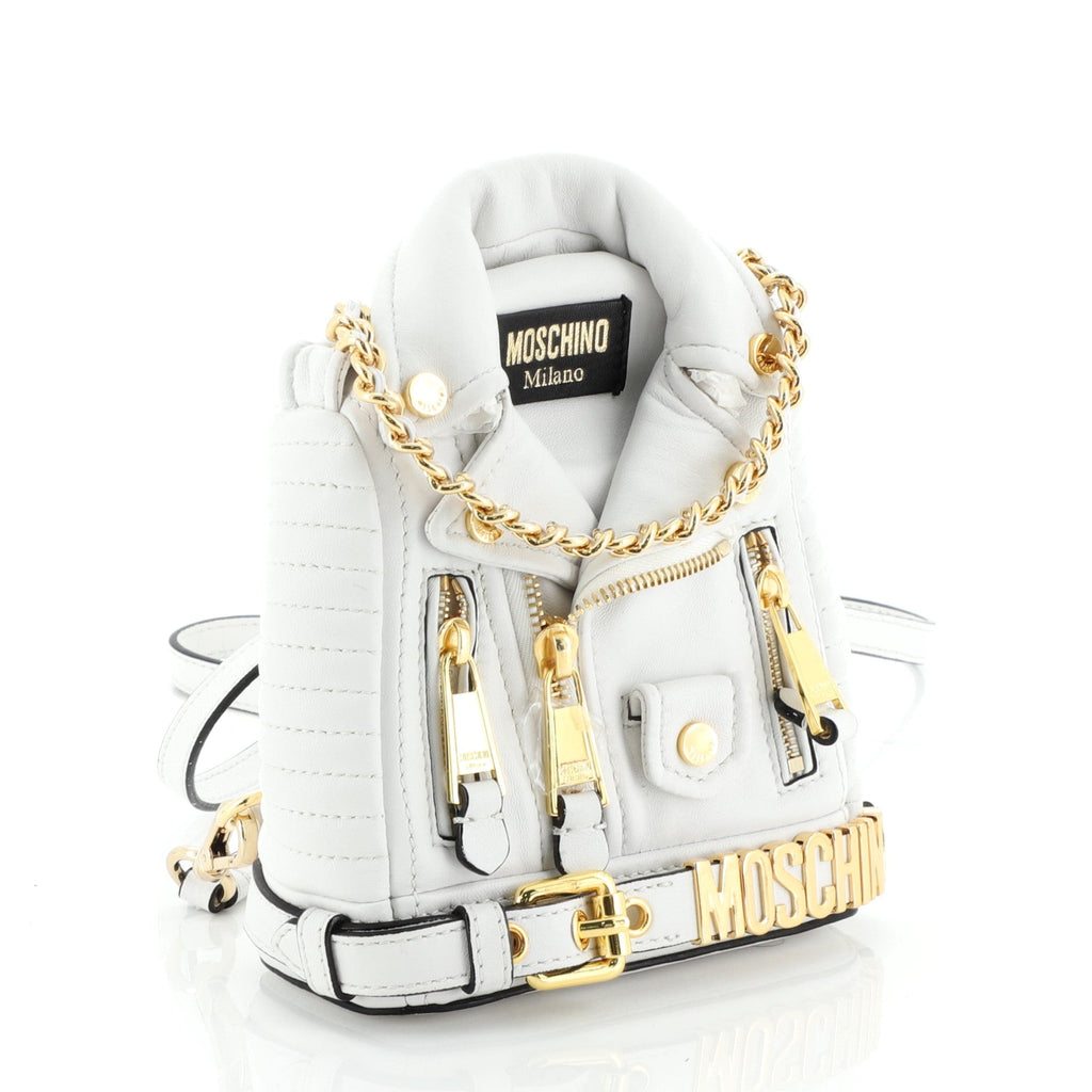 Moto Jacket Backpack Leather Mini