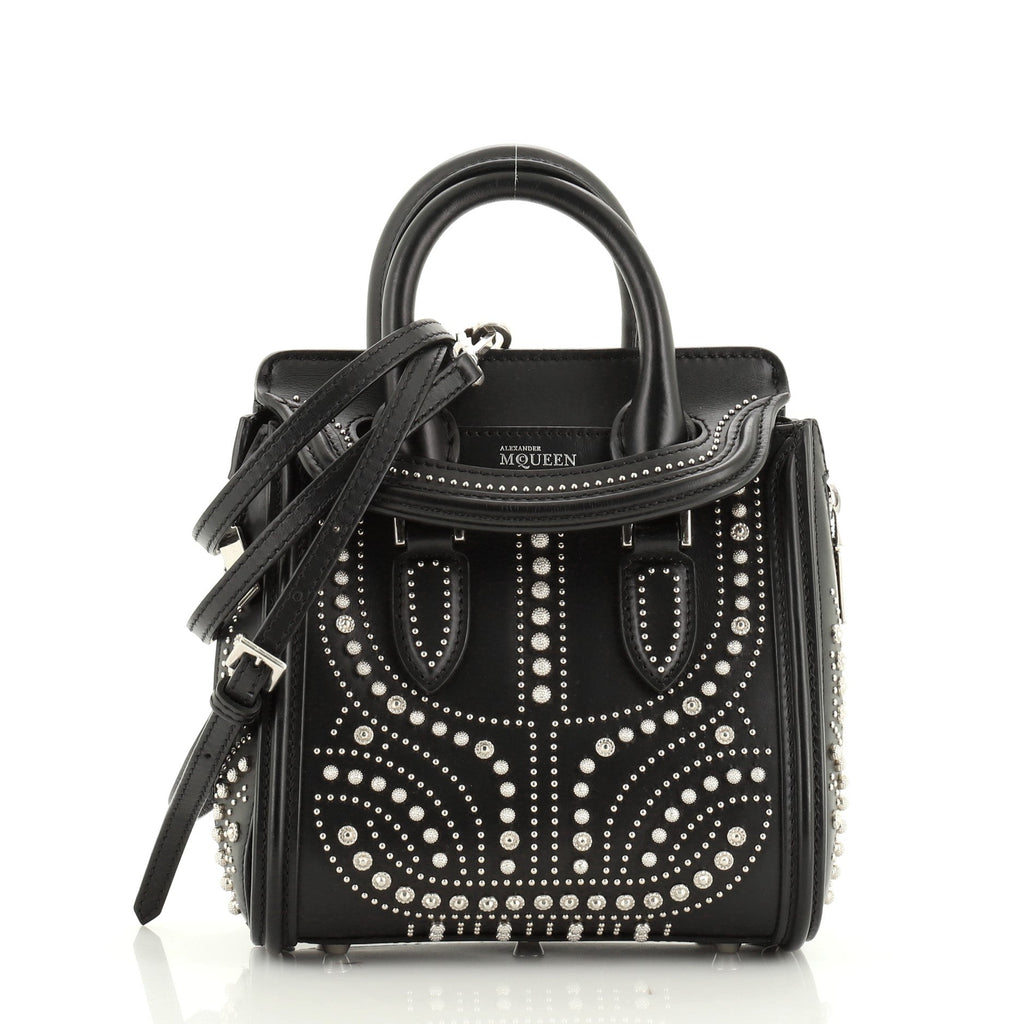 Heroine Tote Studded Leather Mini