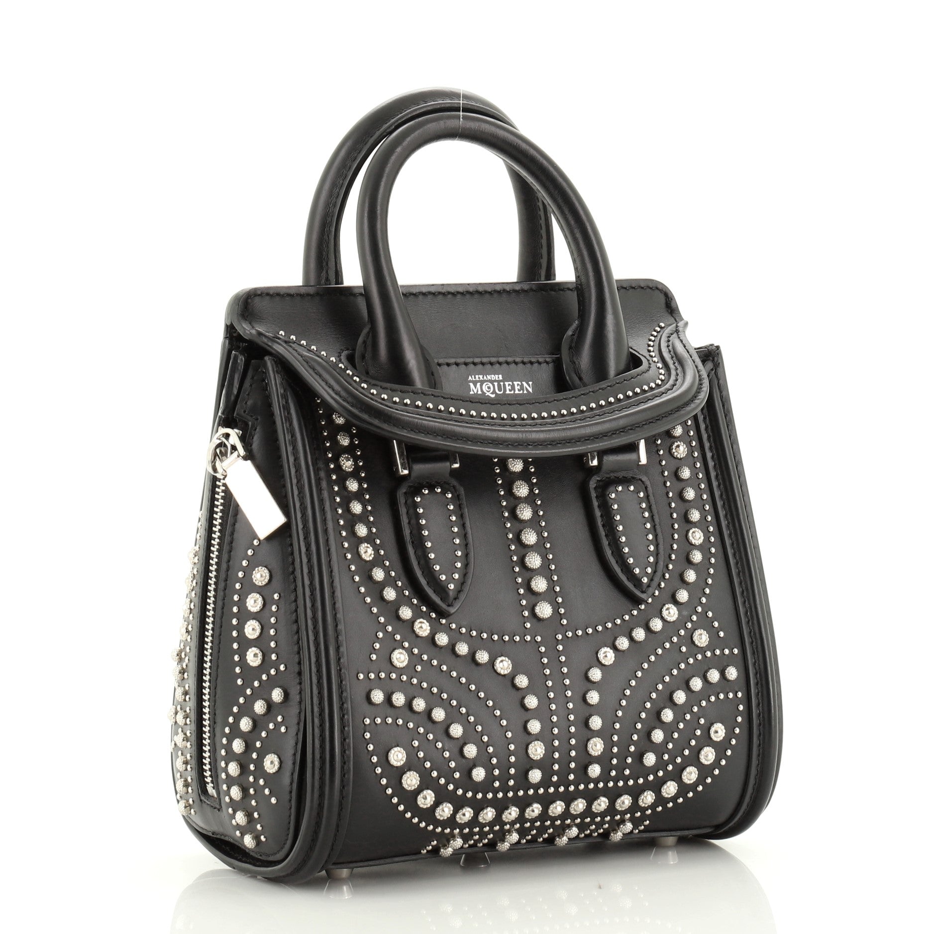 Heroine Tote Studded Leather Mini