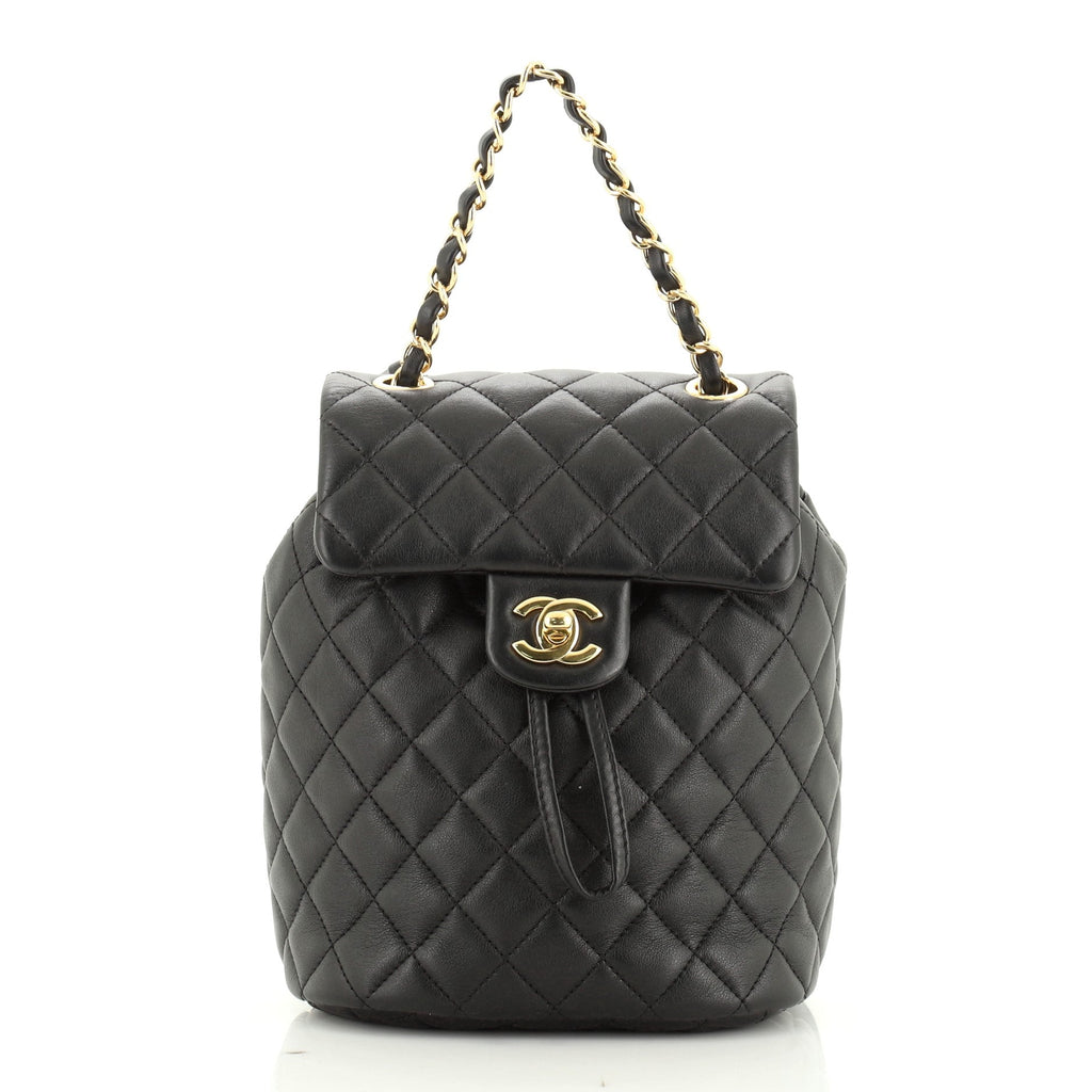 Urban Spirit Backpack Quilted Lambskin Mini