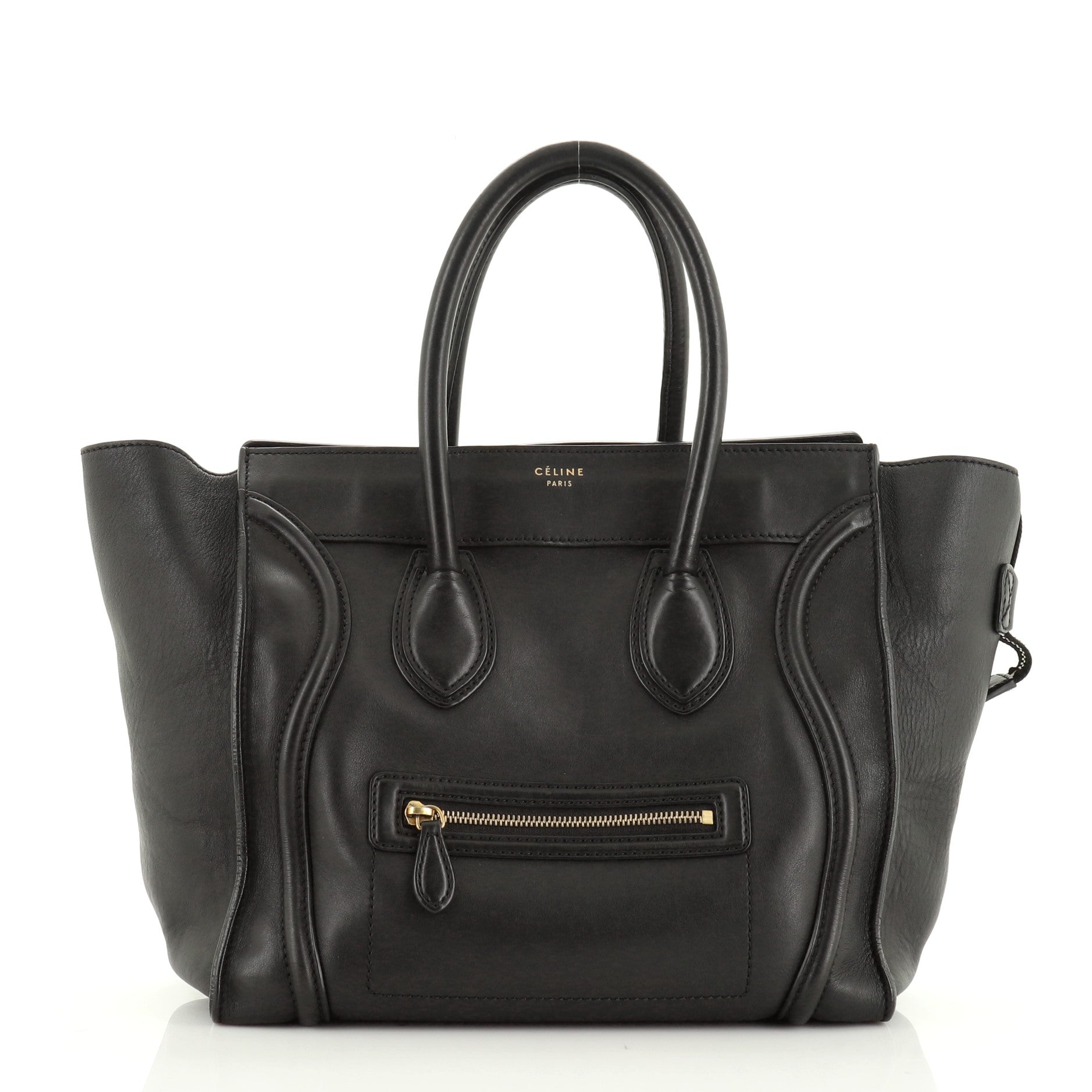 Luggage Bag Smooth Leather Mini