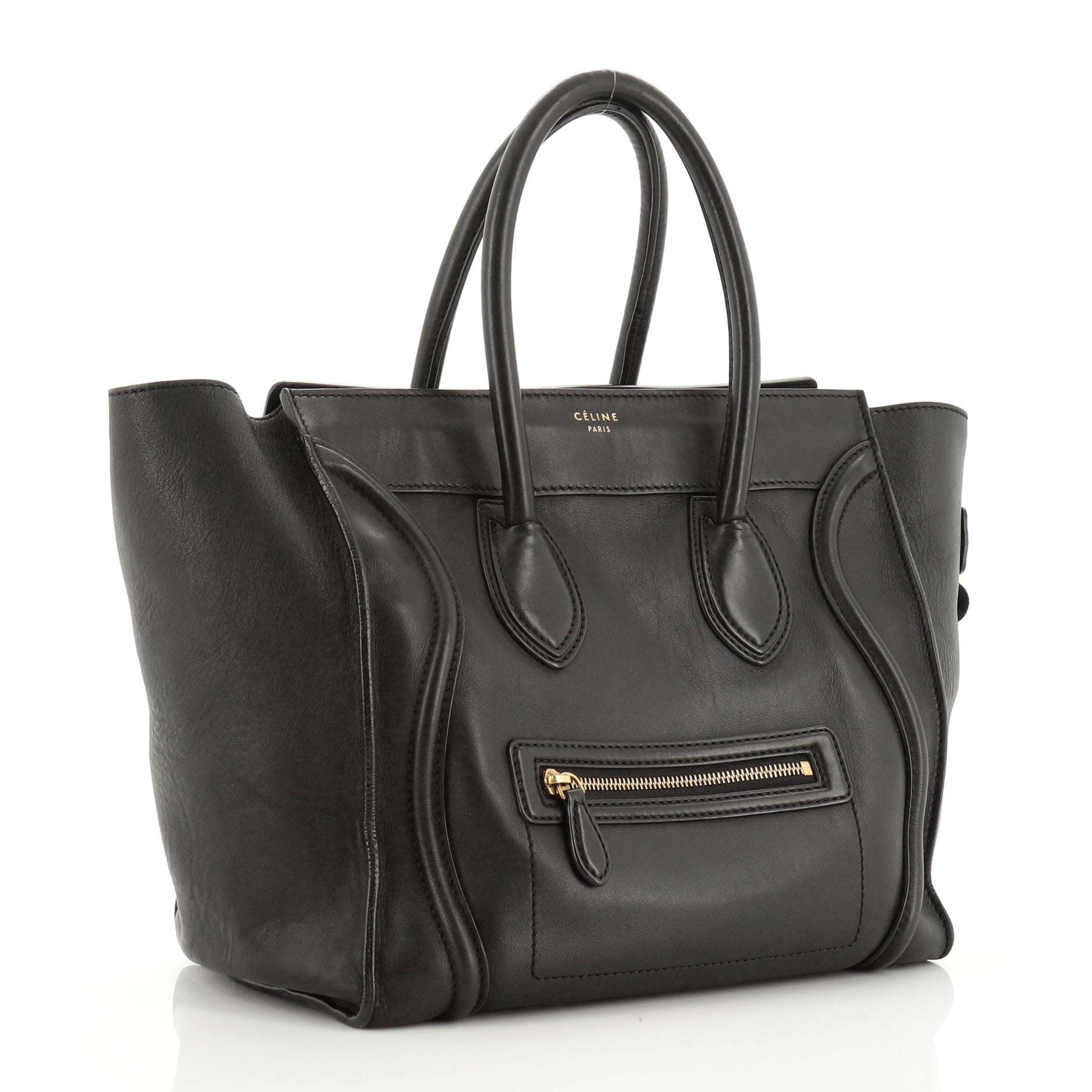 Luggage Bag Smooth Leather Mini