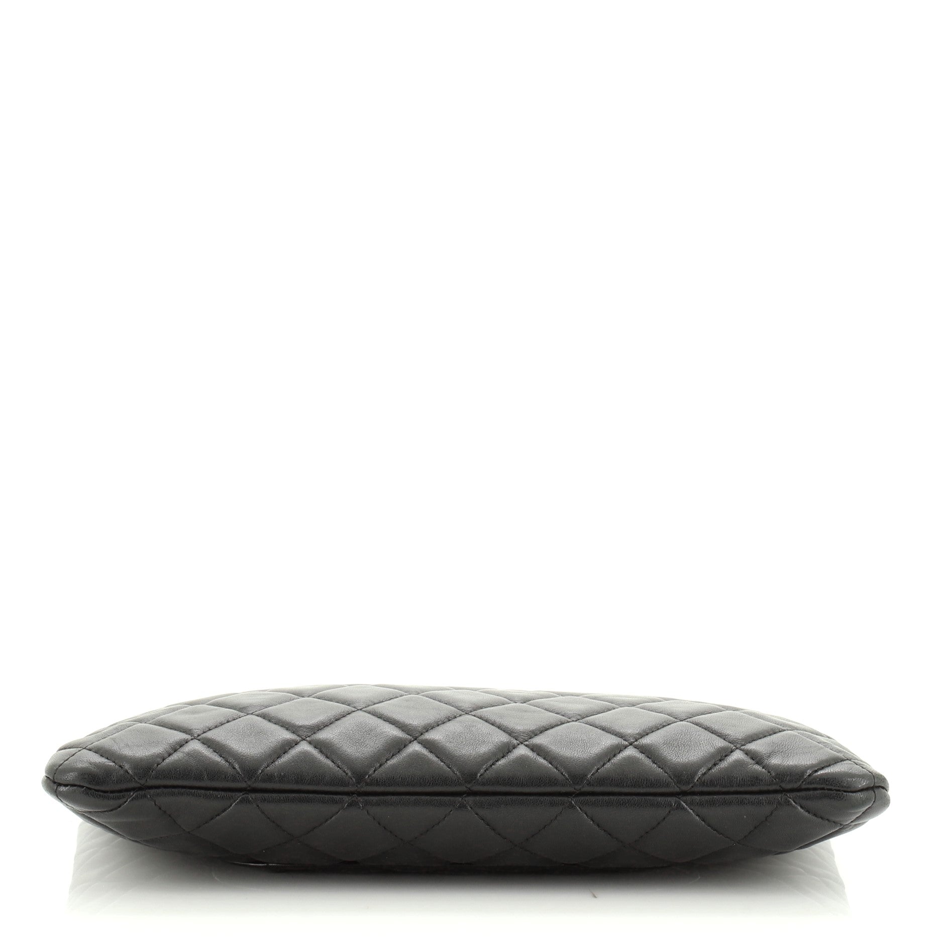 O Case Clutch Quilted Perforated Lambskin Medium