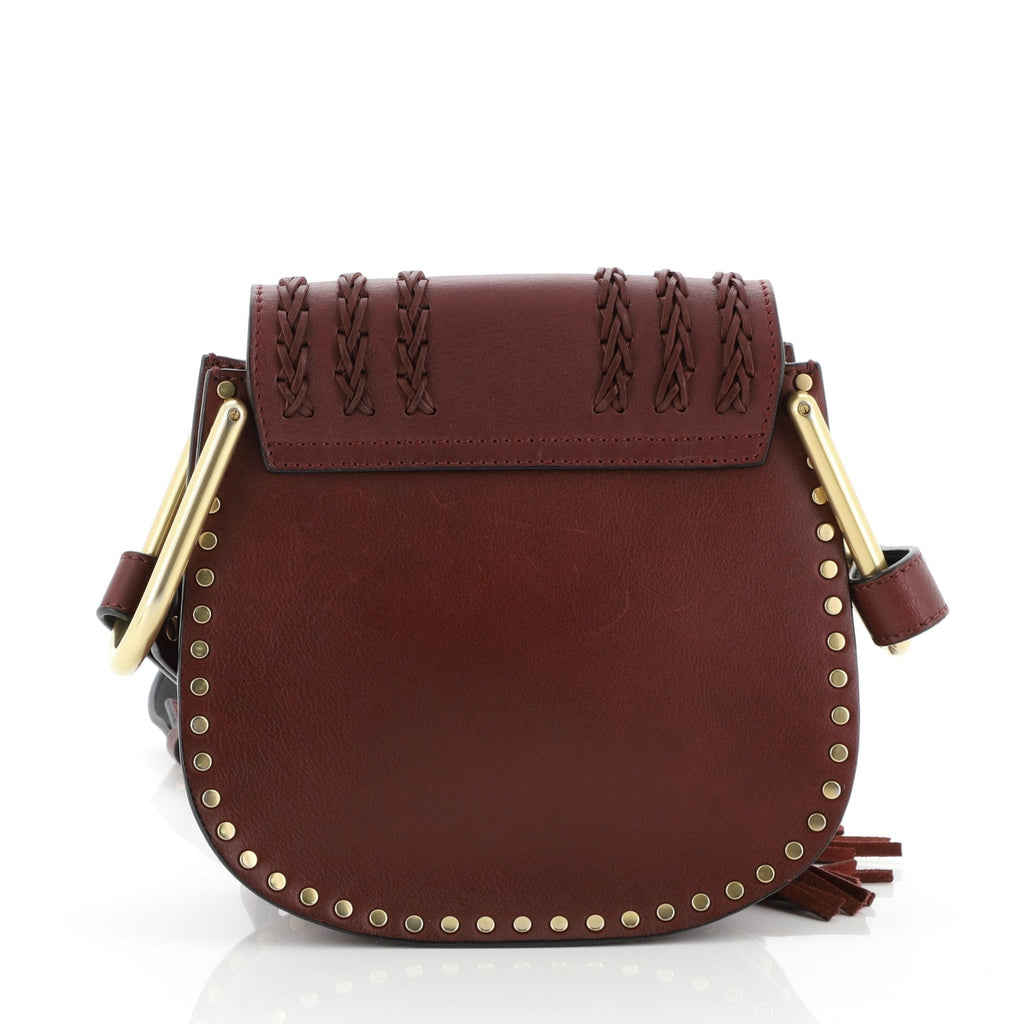 Hudson Handbag Whipstitch Leather Mini