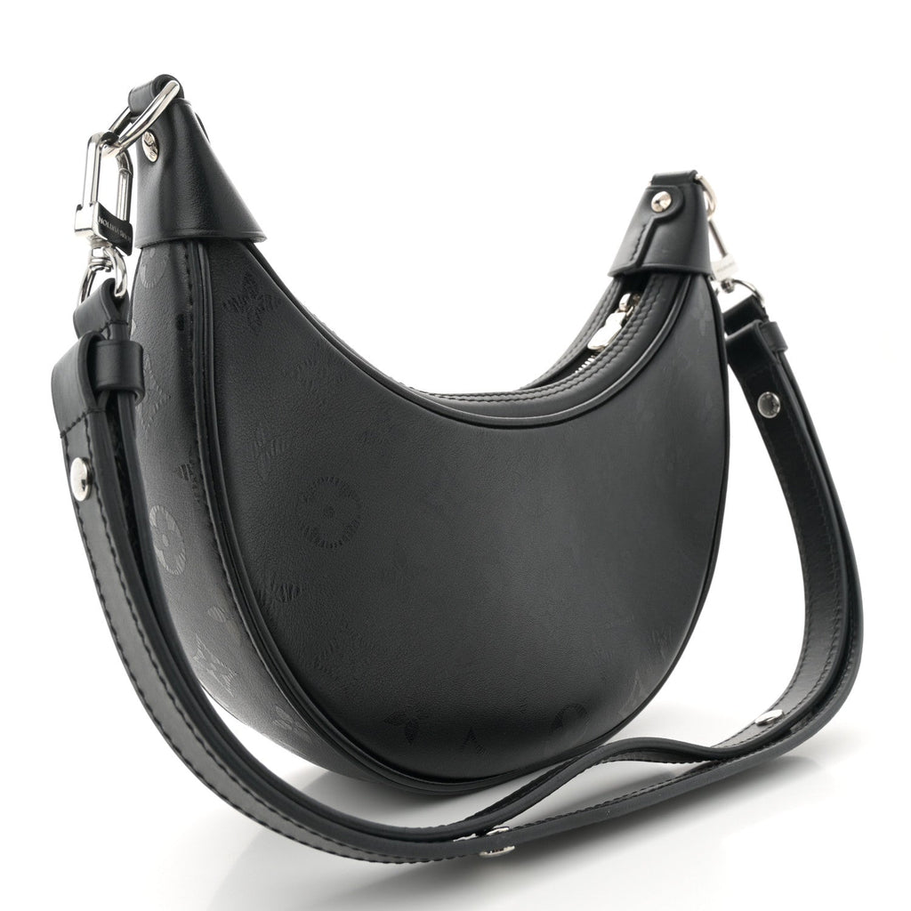 Calfskin Monogram Loop H27 Black