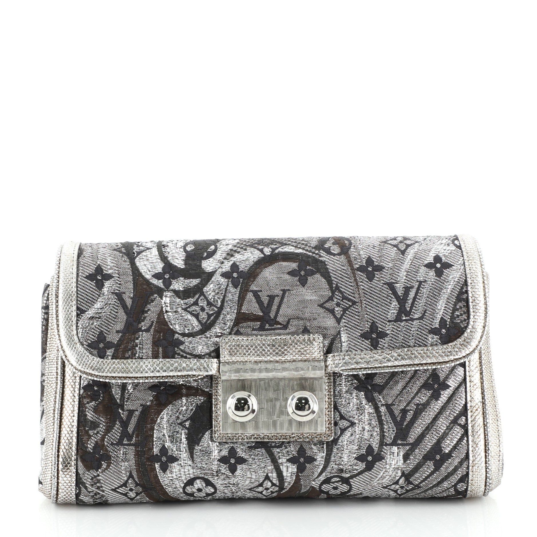 Thalie Clutch Brocade Monogram