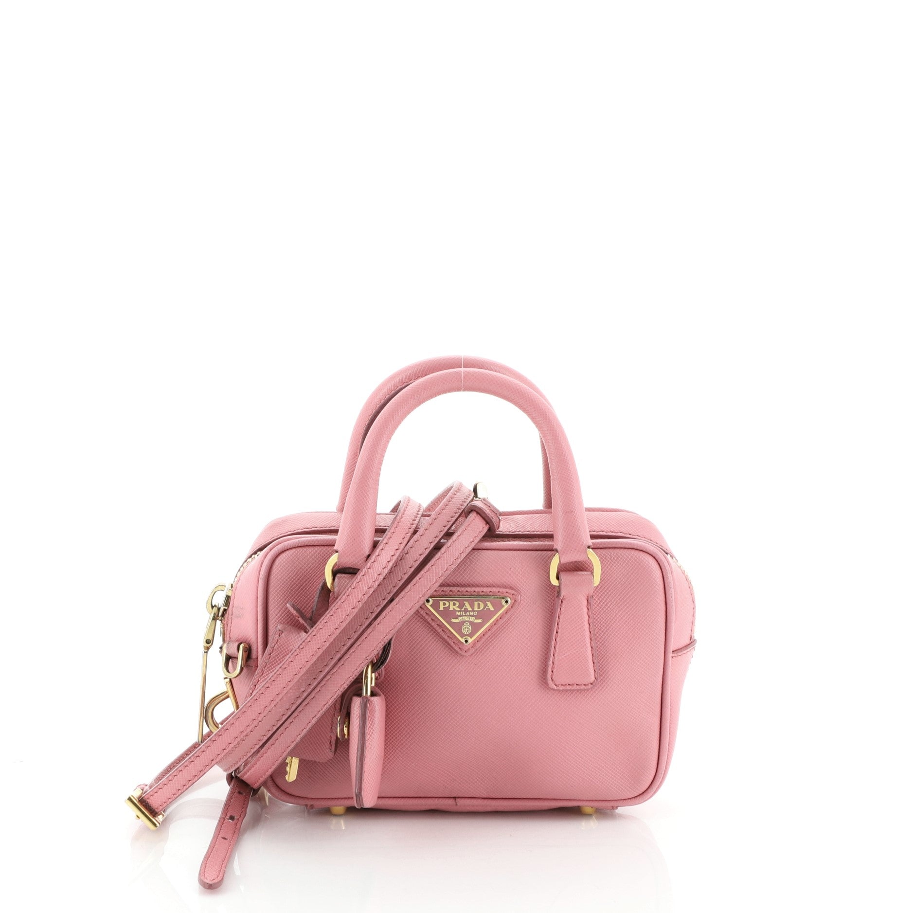 Bauletto Bag Saffiano Leather Mini