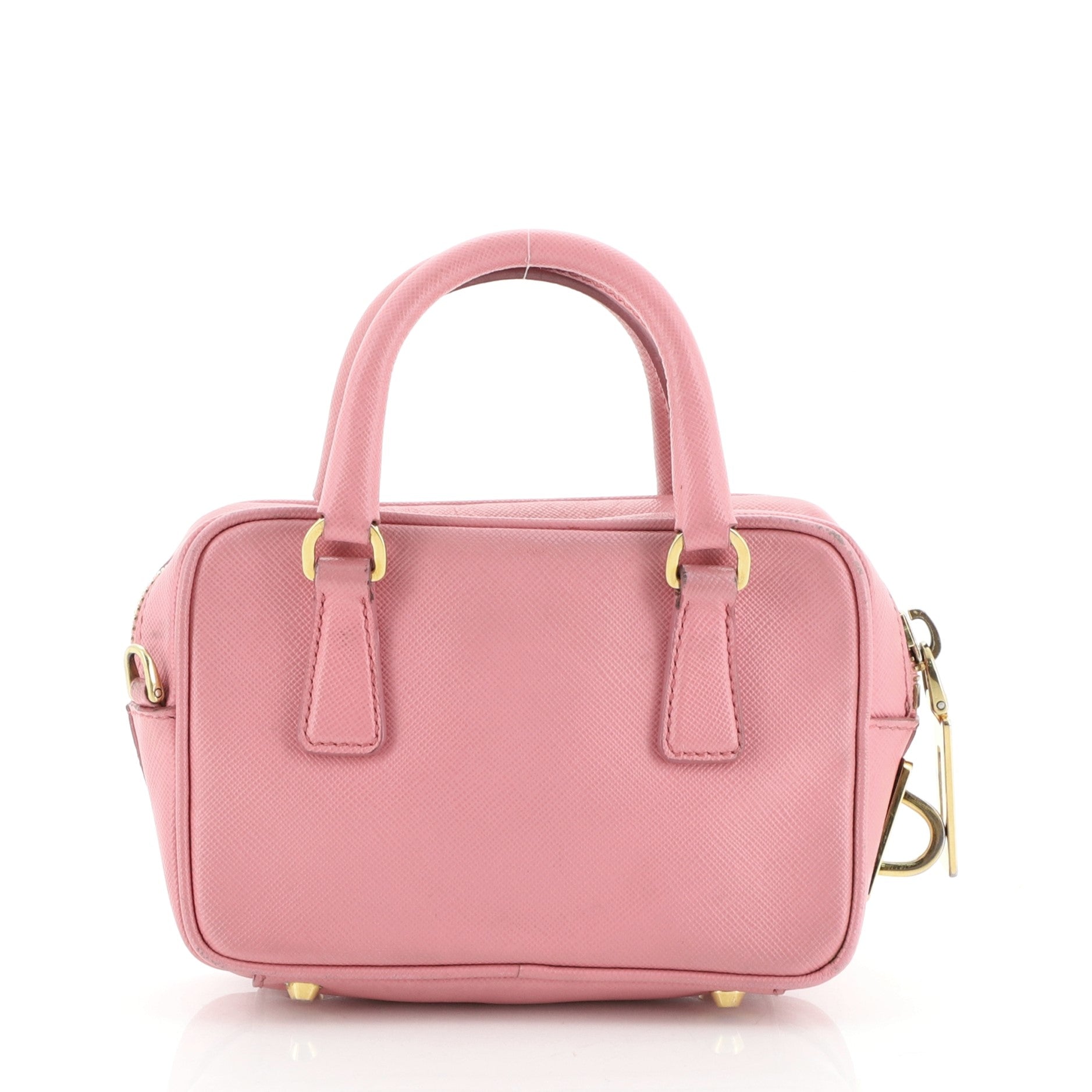 Bauletto Bag Saffiano Leather Mini