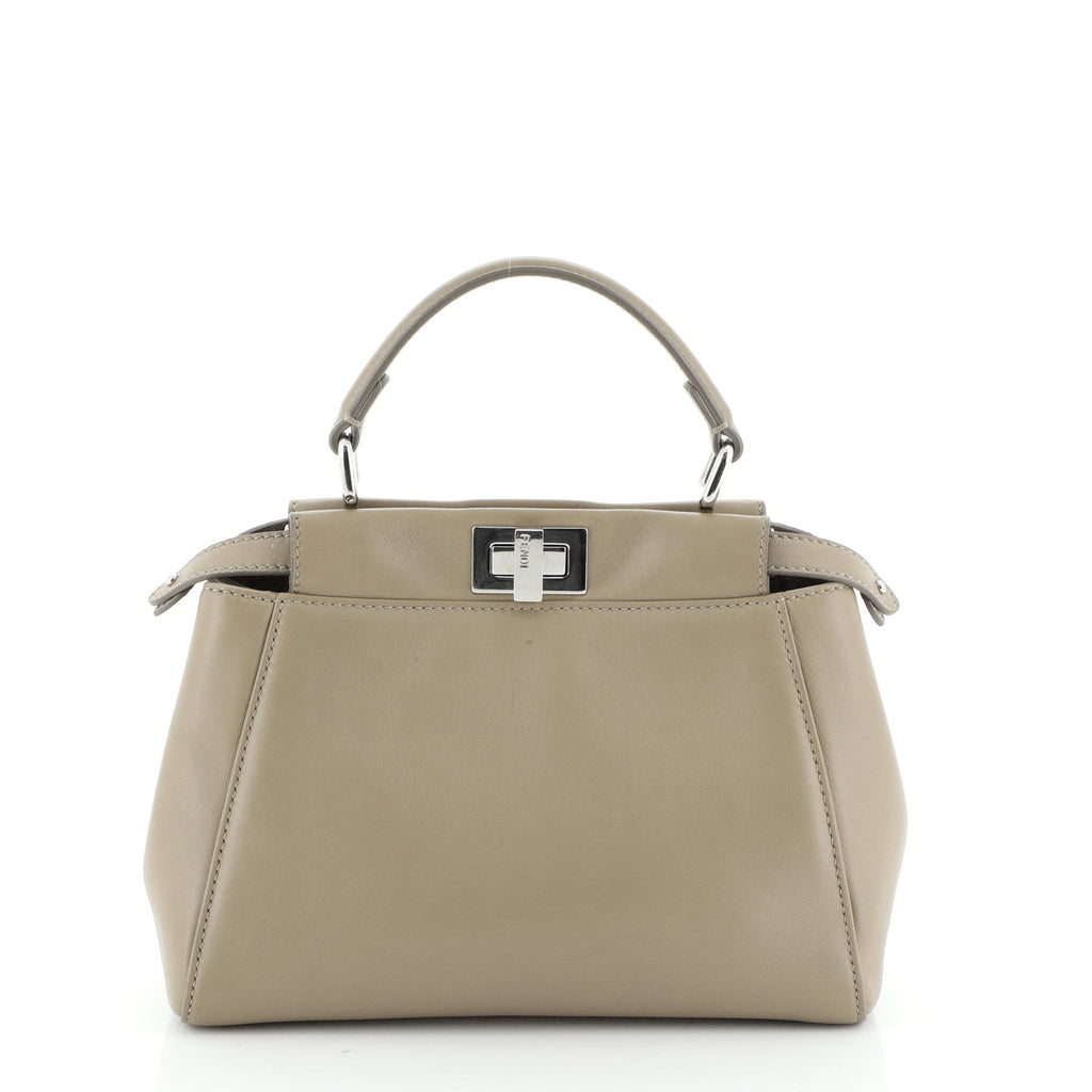 Peekaboo Bag Leather Mini