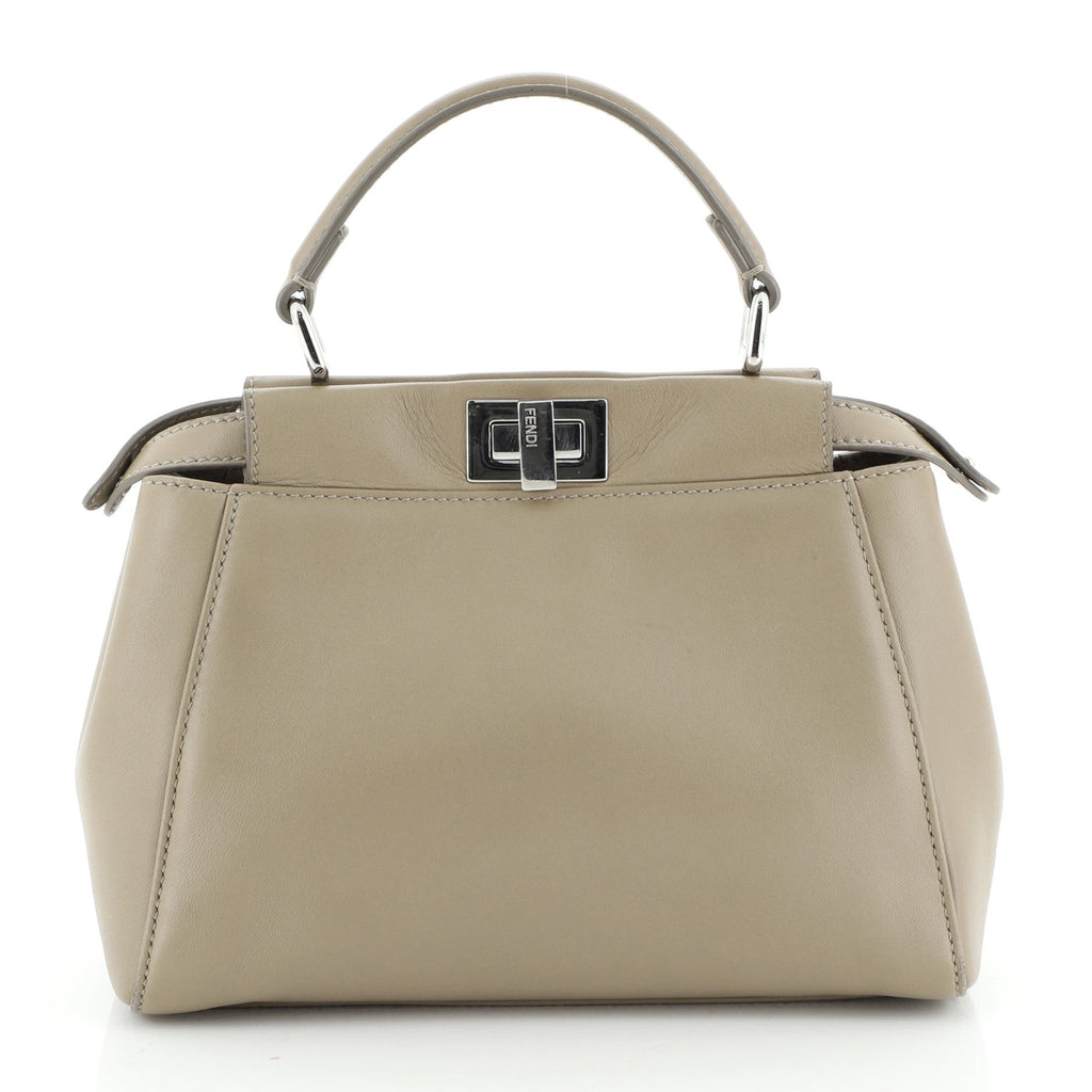 Peekaboo Bag Leather Mini
