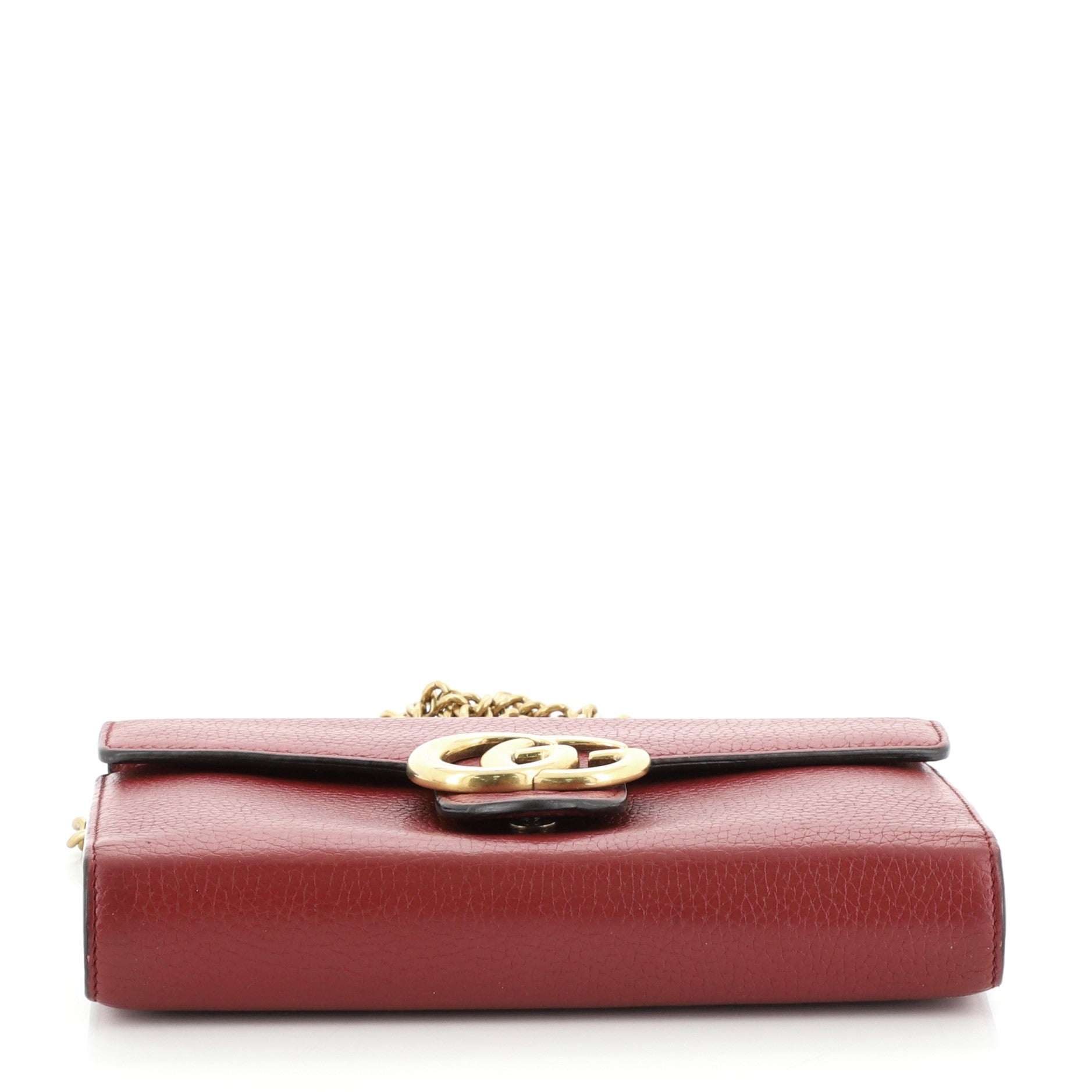 GG Marmont Chain Wallet Leather Mini