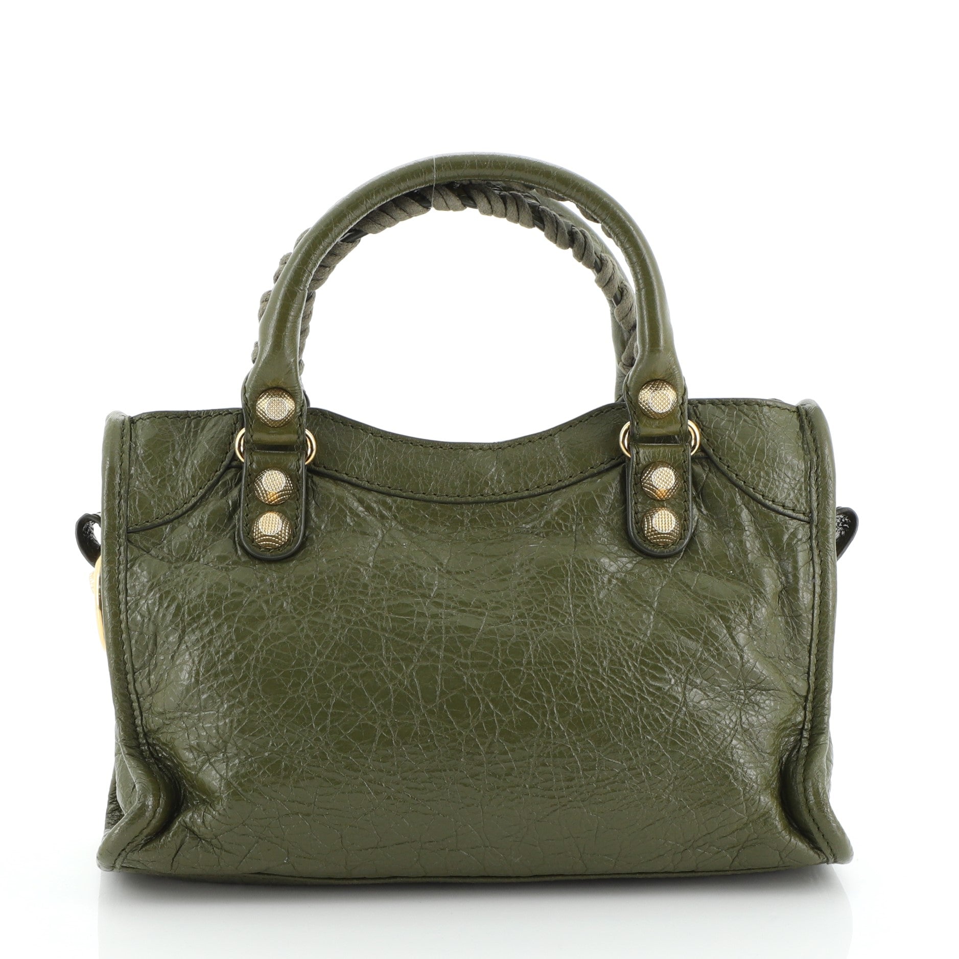 City Giant Studs Bag Leather Mini
