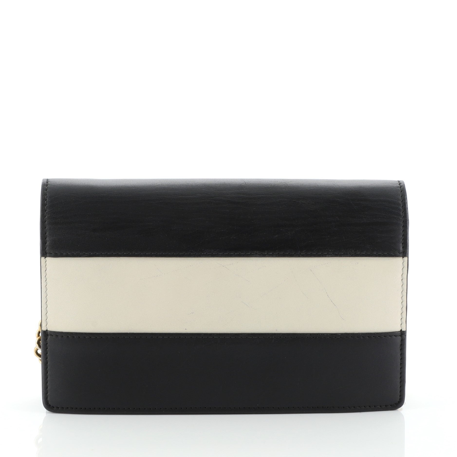 Queen Margaret Chain Wallet Leather Mini