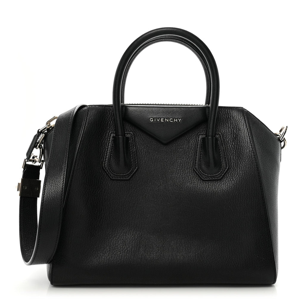 Sugar Goatskin Small Antigona Black