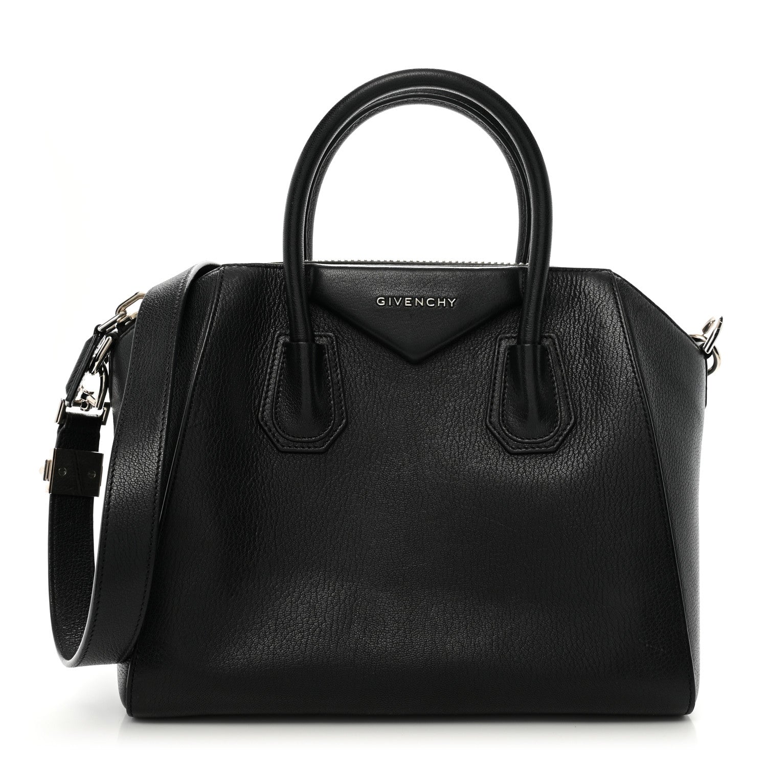 Sugar Goatskin Small Antigona Black