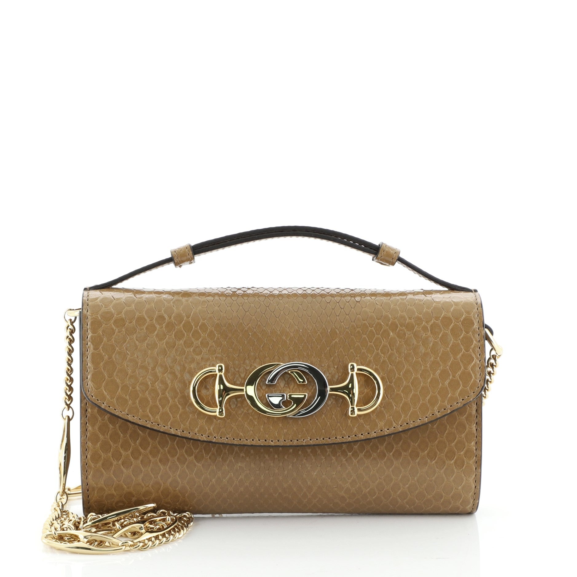 Zumi Shoulder Bag Python Mini