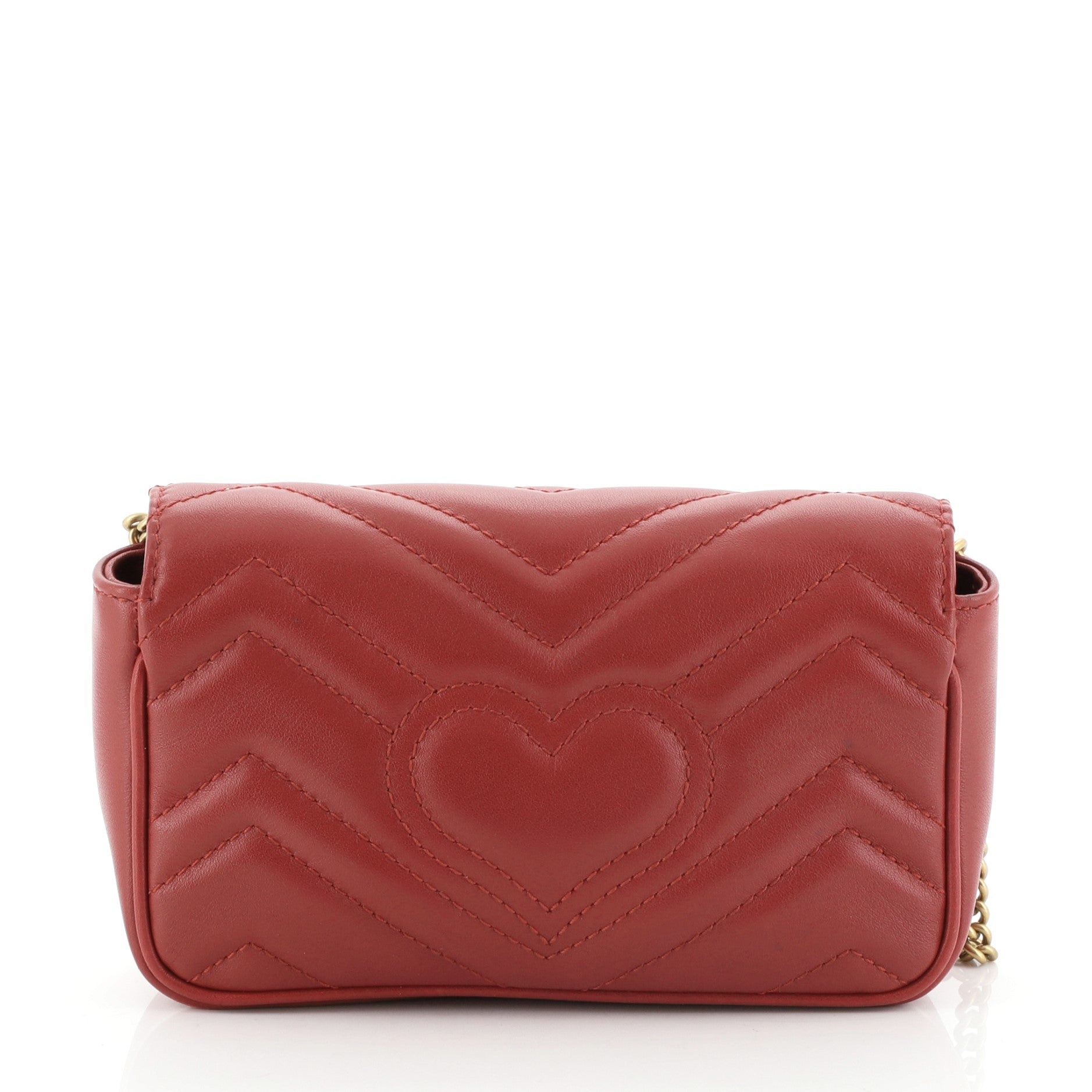 GG Marmont Flap Bag Matelasse Leather Mini