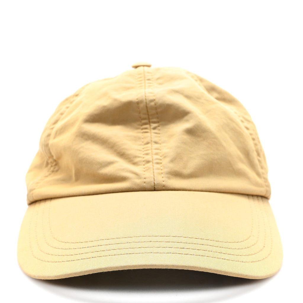 Cotton Logo Baseball Cap M Beige