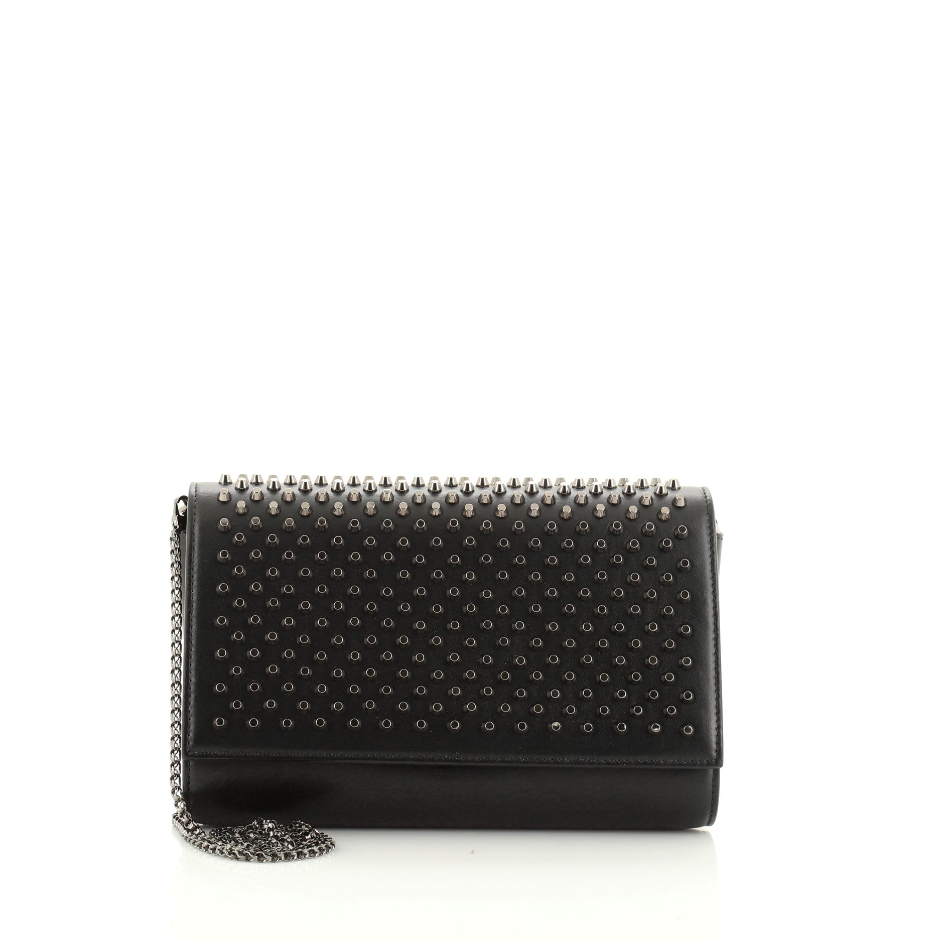 Paloma Clutch Spiked Leather