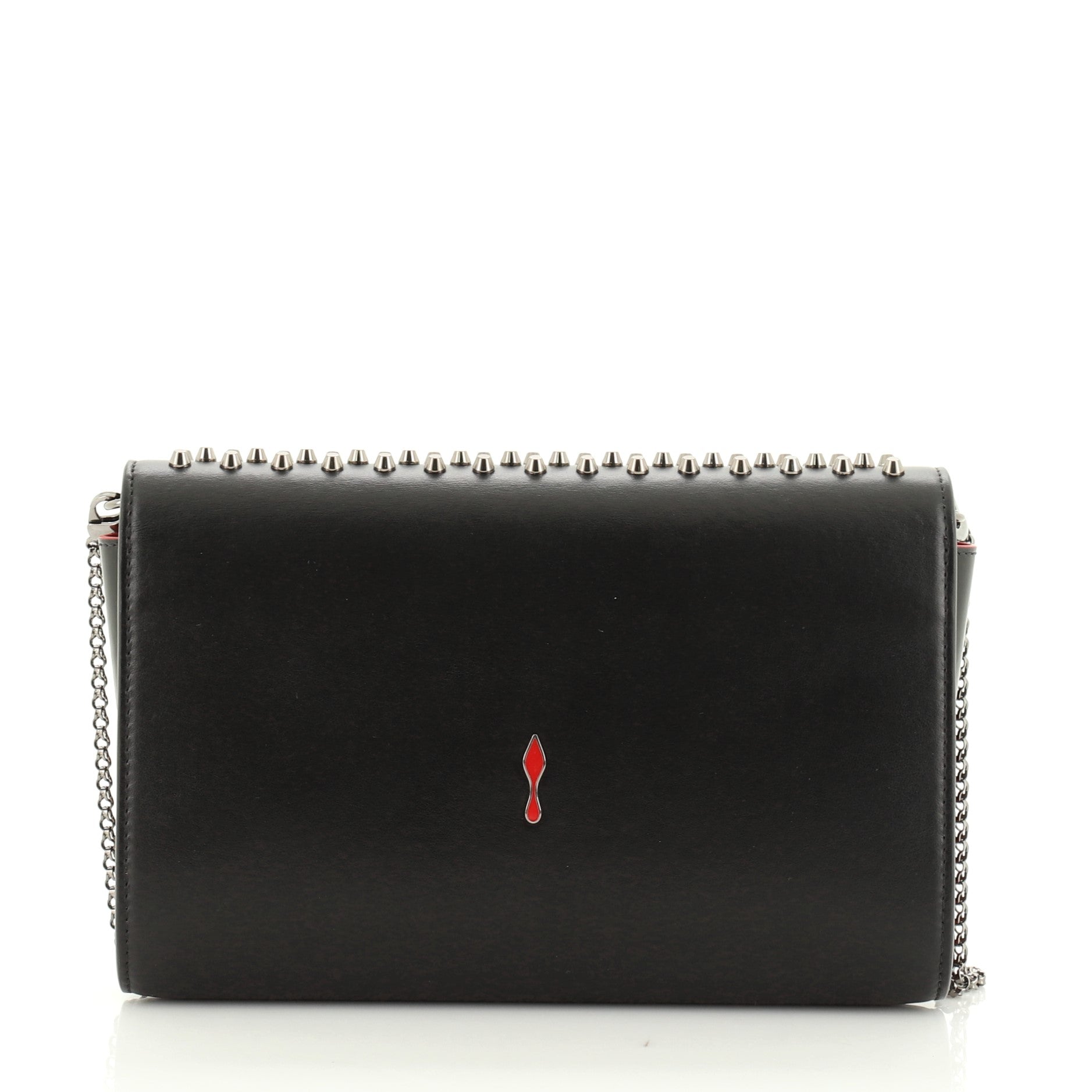 Paloma Clutch Spiked Leather