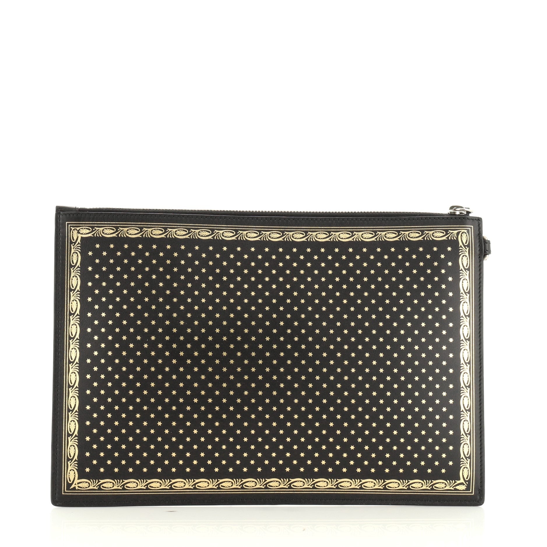 Wristlet Clutch Limited Edition Printed Leather