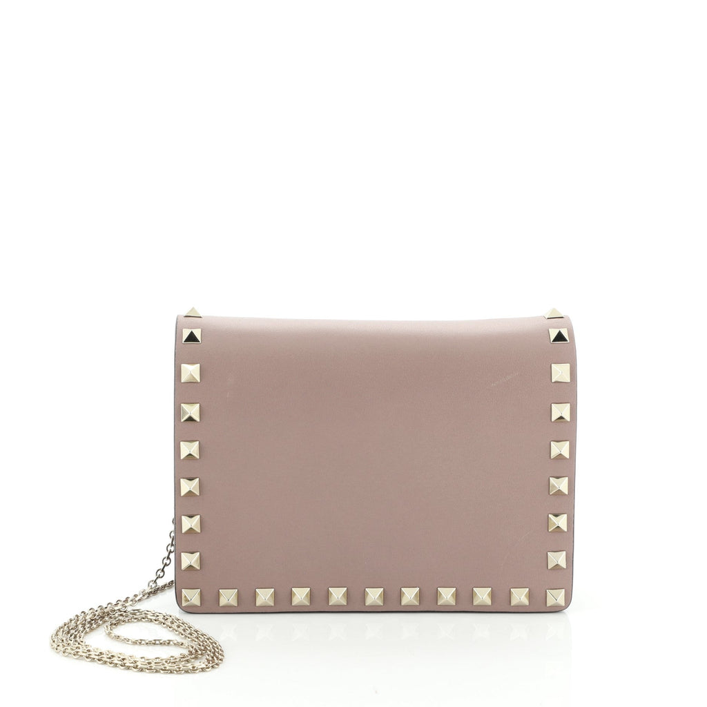 Rockstud Pouch Crossbody Bag Leather Mini
