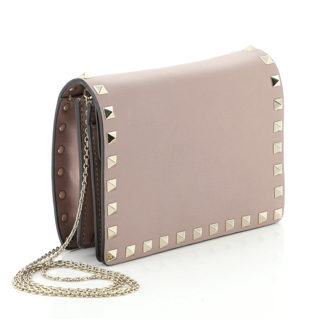 Rockstud Pouch Crossbody Bag Leather Mini