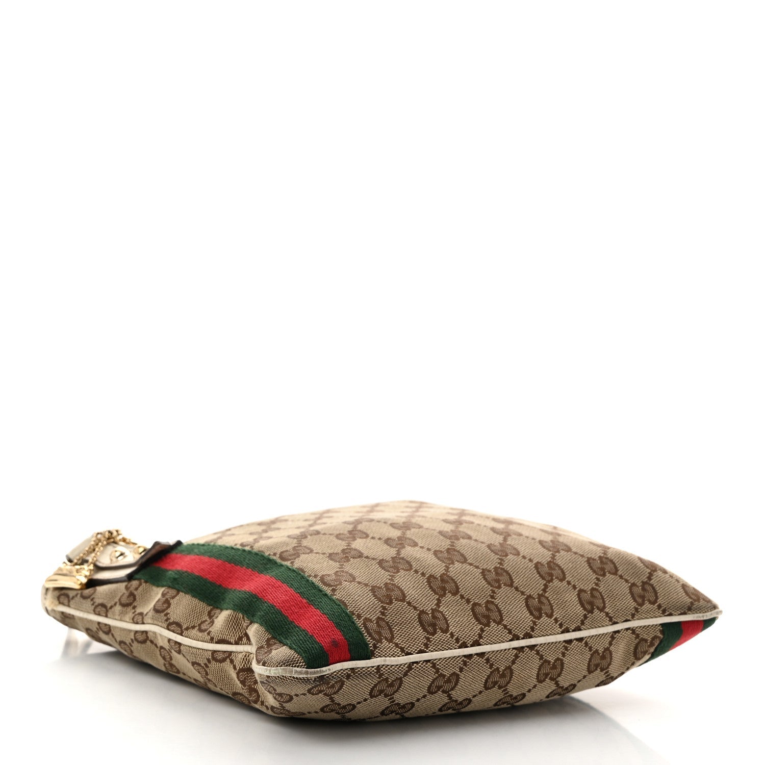 Monogram Web Jolicoeur Charms Messenger White
