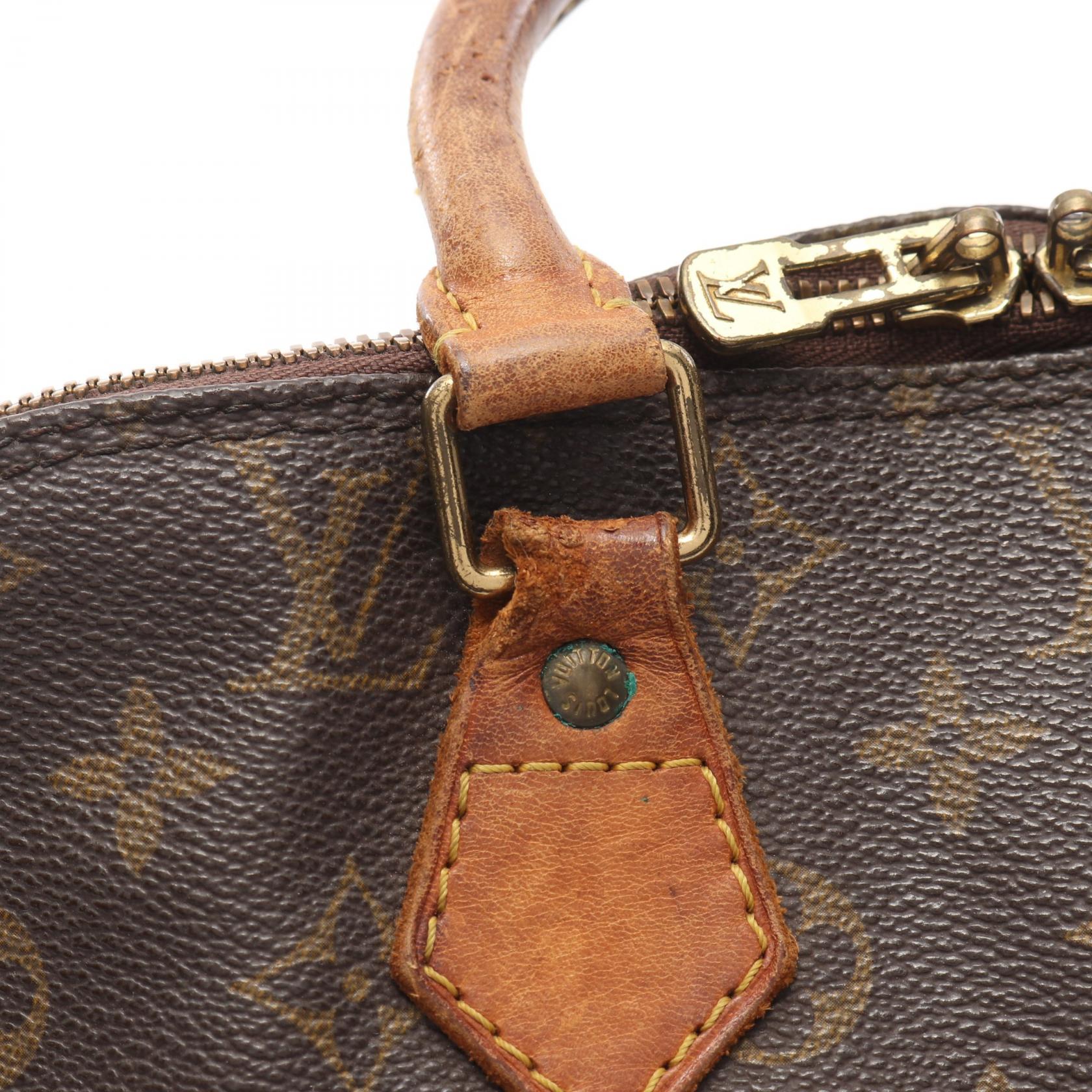 Vintage Alma Handbag Monogram Canvas PM
