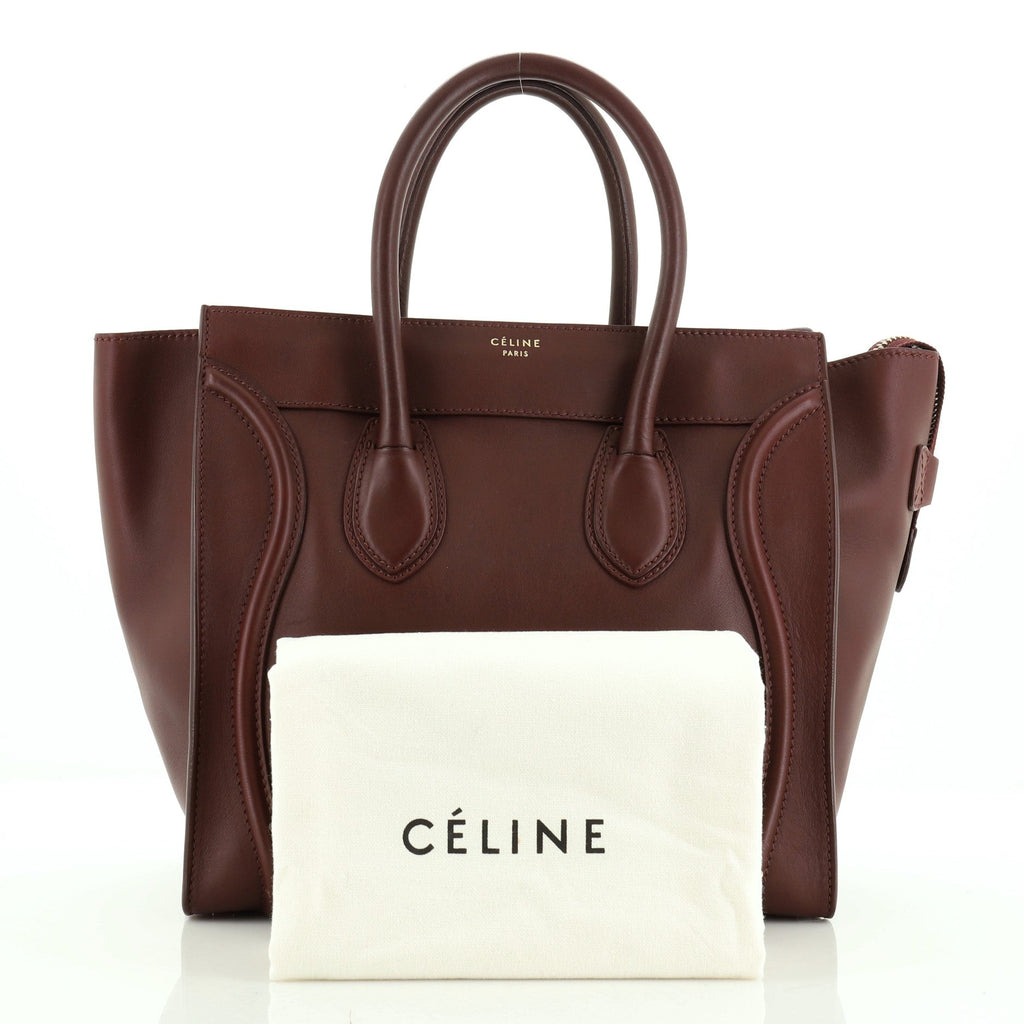 Luggage Bag Smooth Leather Mini