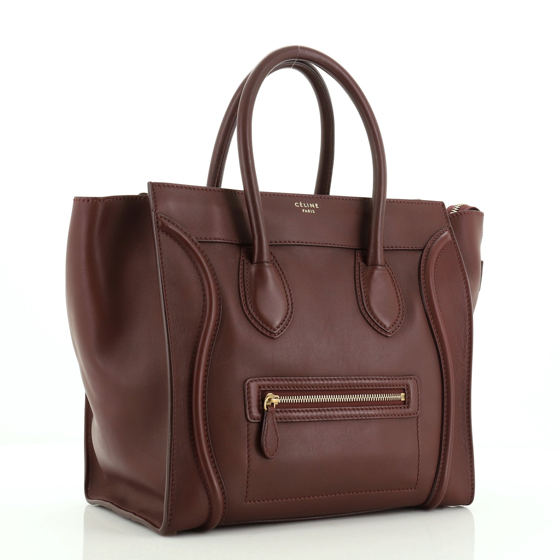 Luggage Bag Smooth Leather Mini