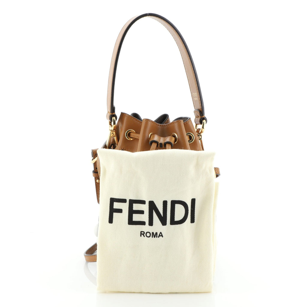 Mon Tresor Bucket Bag Python Embellished Leather Mini