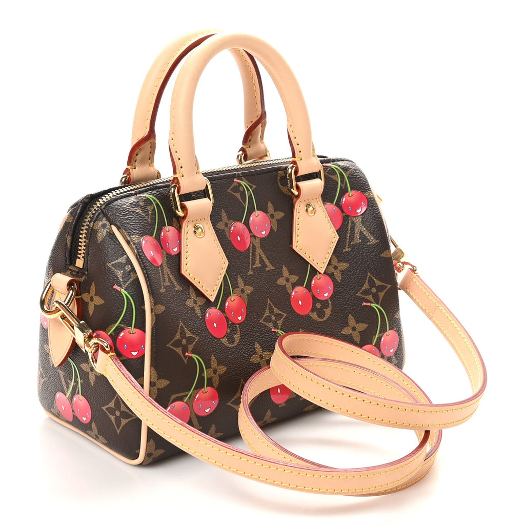 LV X TM Monogram Cerises Speedy Bandouliere 20