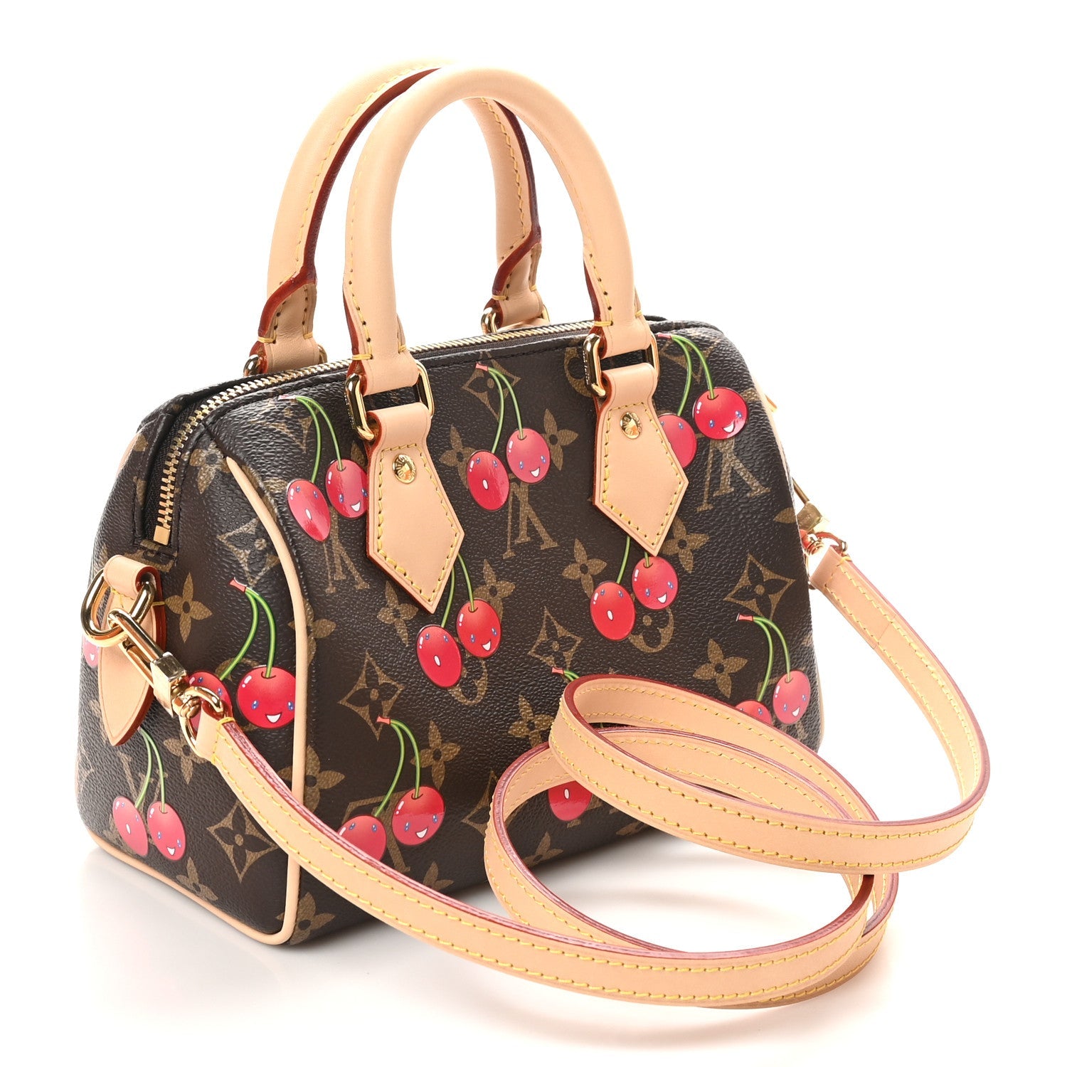 LV X TM Monogram Cerises Speedy Bandouliere 20