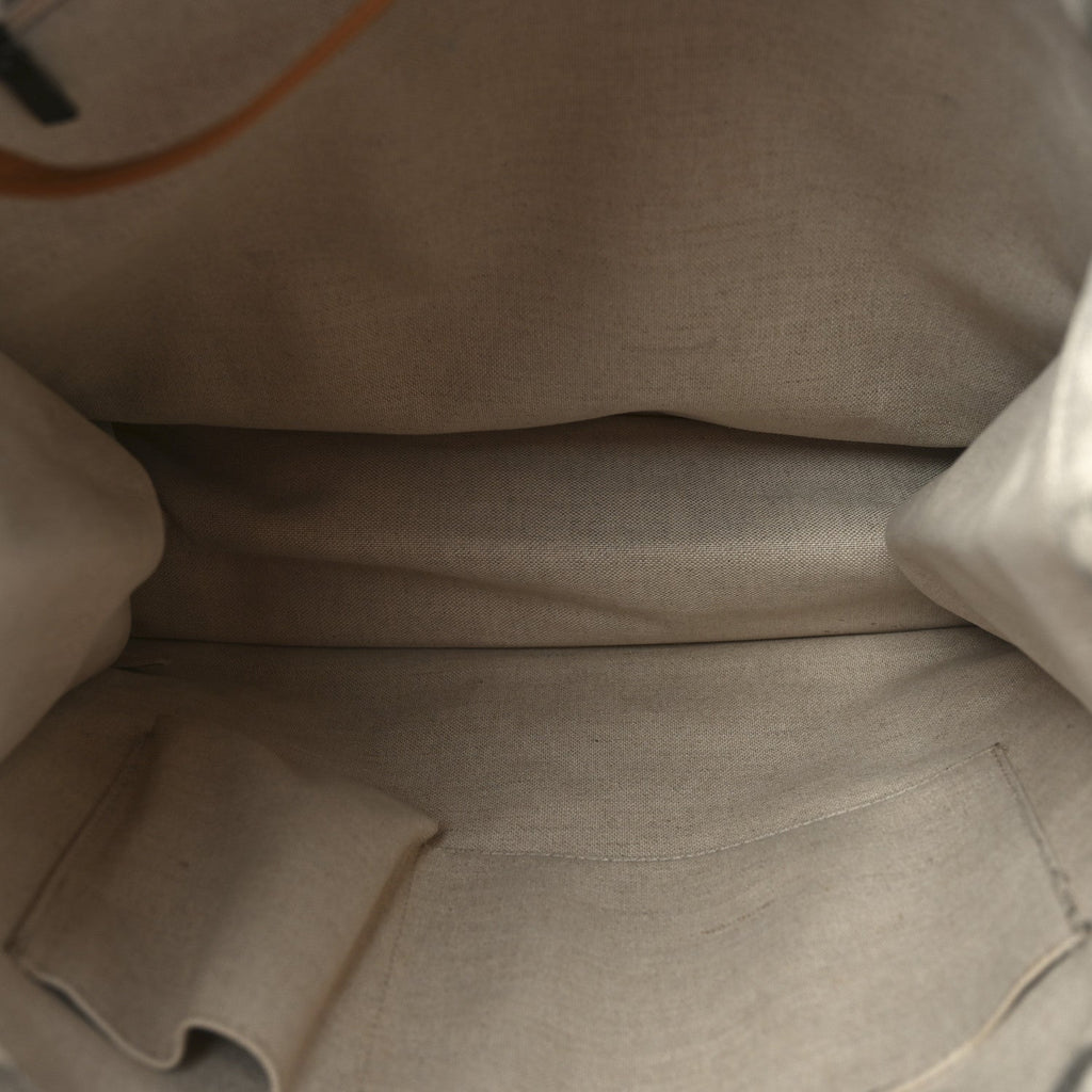Canvas Small Iliad Shopping Tote Beige