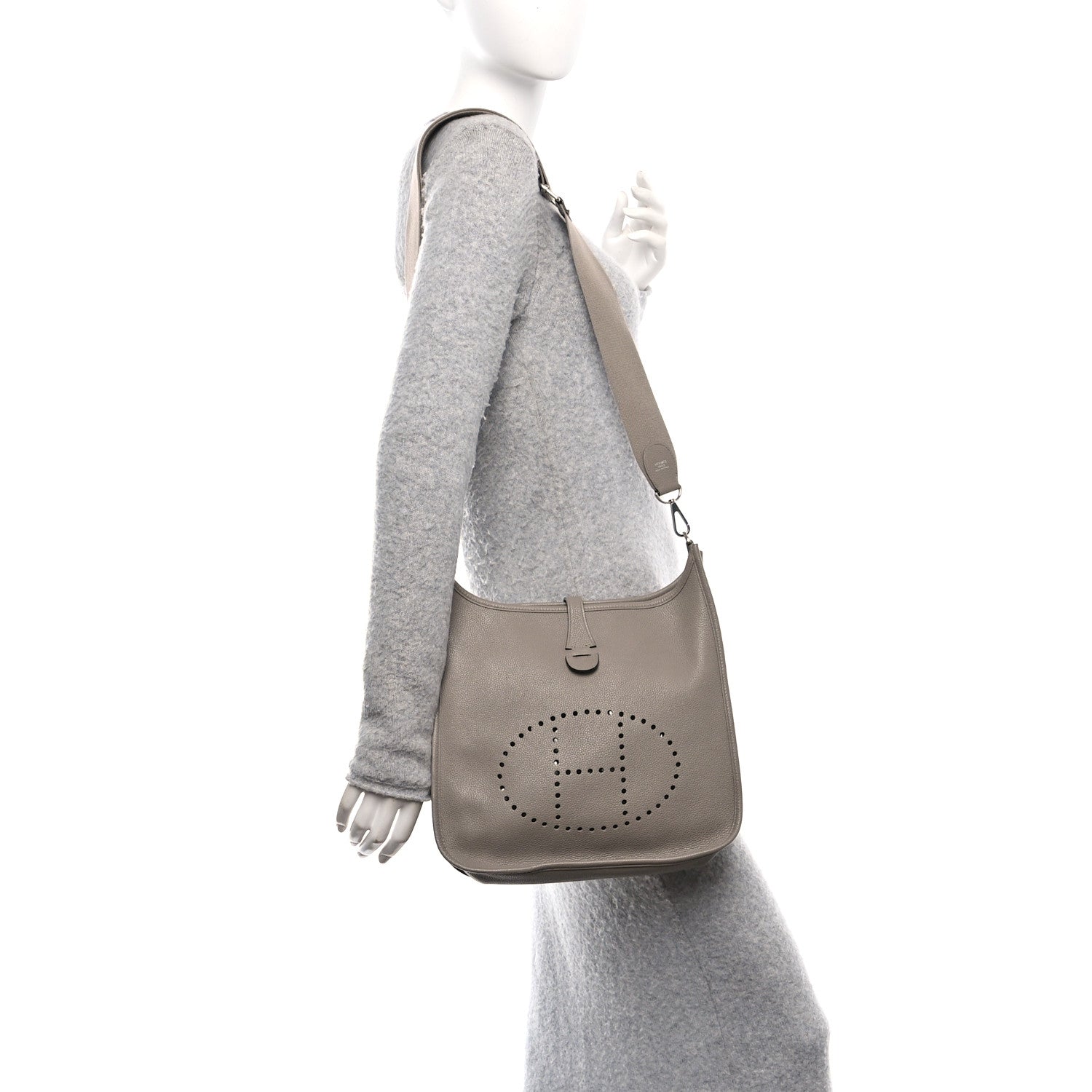Taurillon Clemence EVELYNE III PM Gris Asphalte