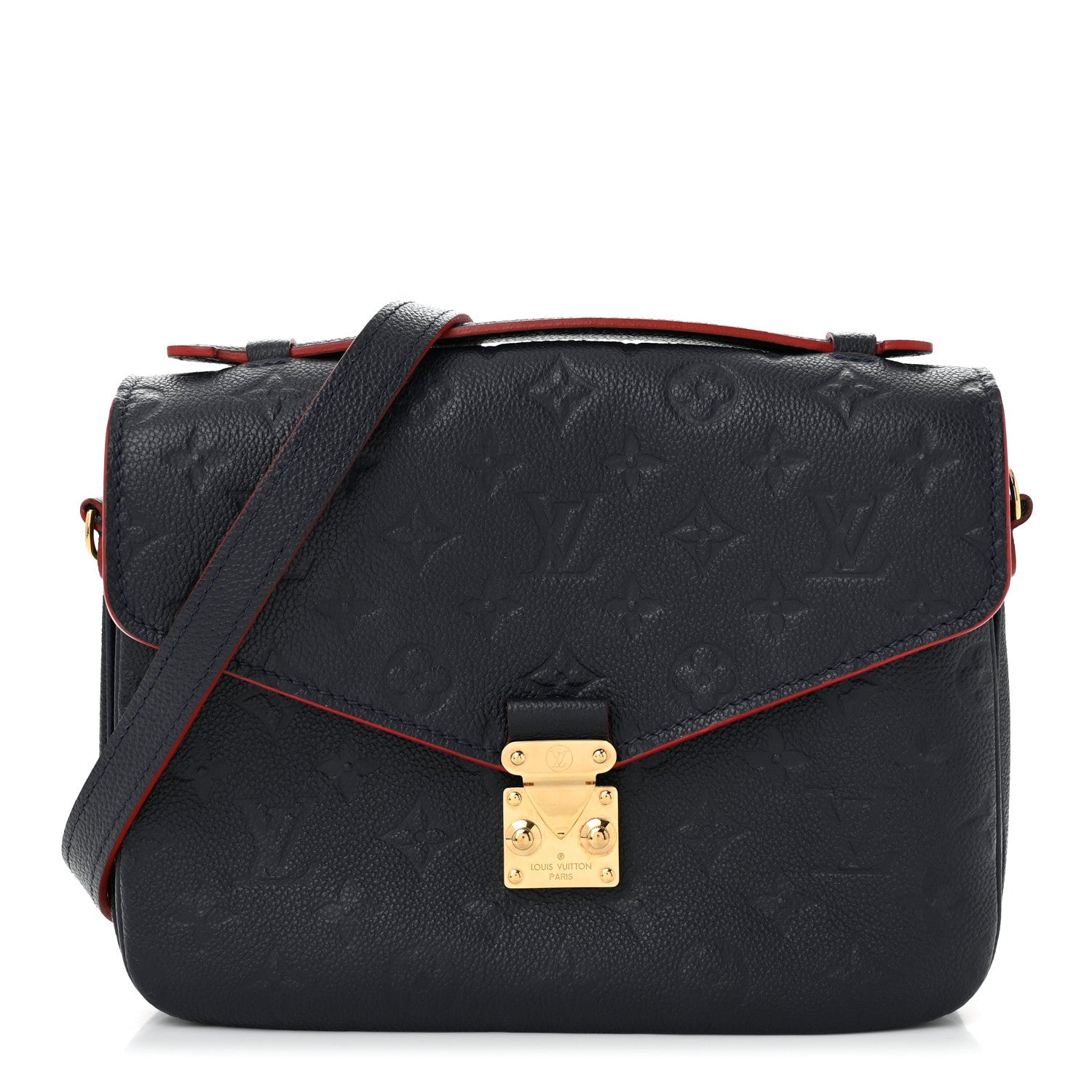 Empreinte Pochette Metis Marine Rouge