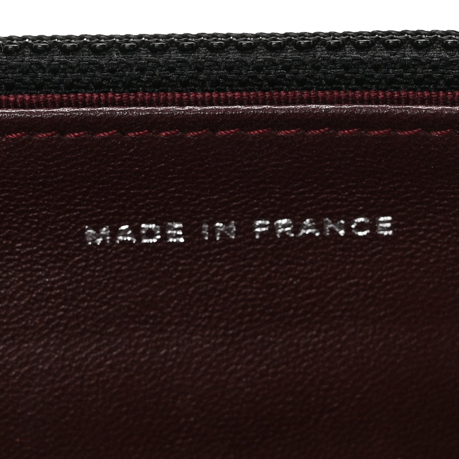 Lambskin Quilted Wallet On Chain WOC Black