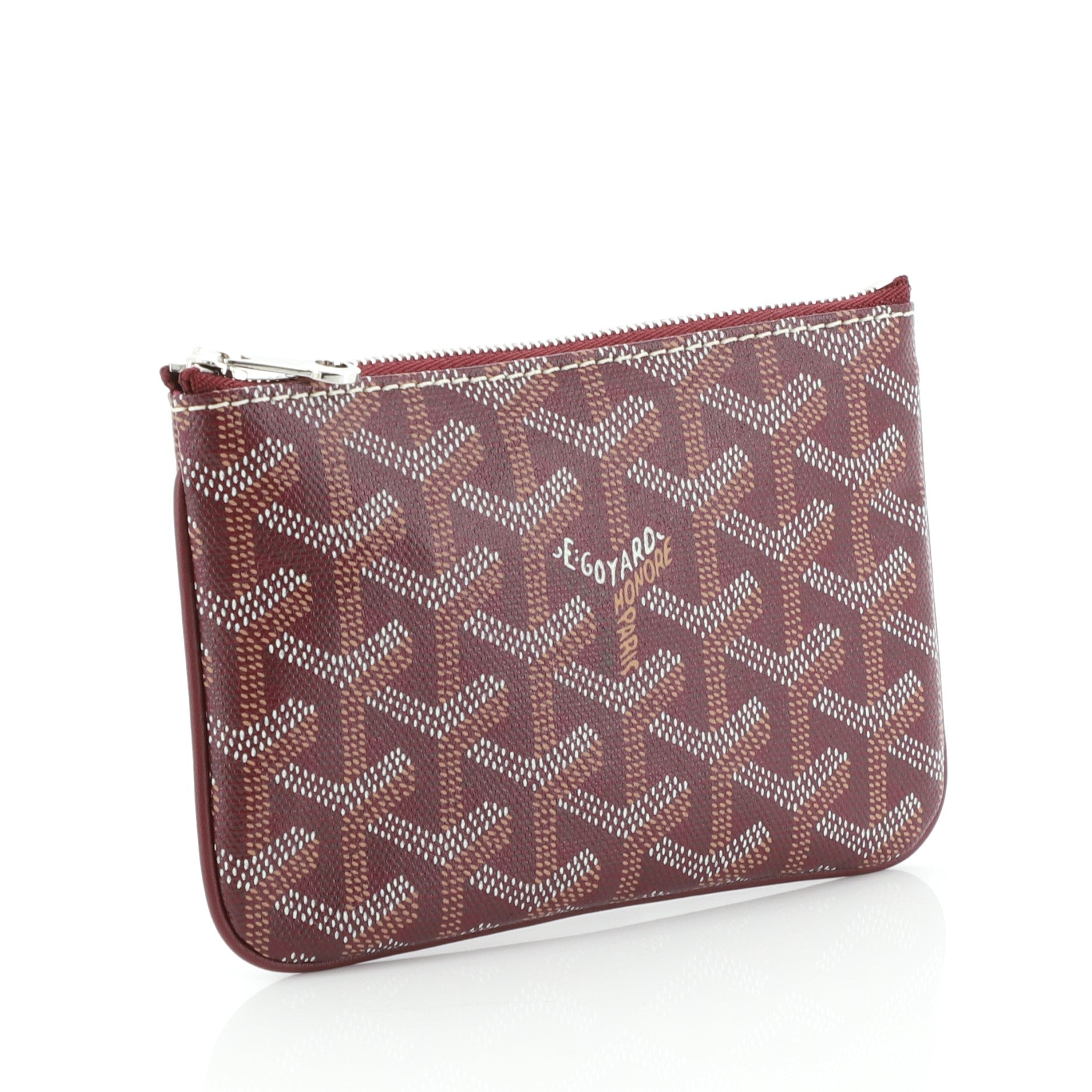 Senat Zip Pouch Coated Canvas Mini
